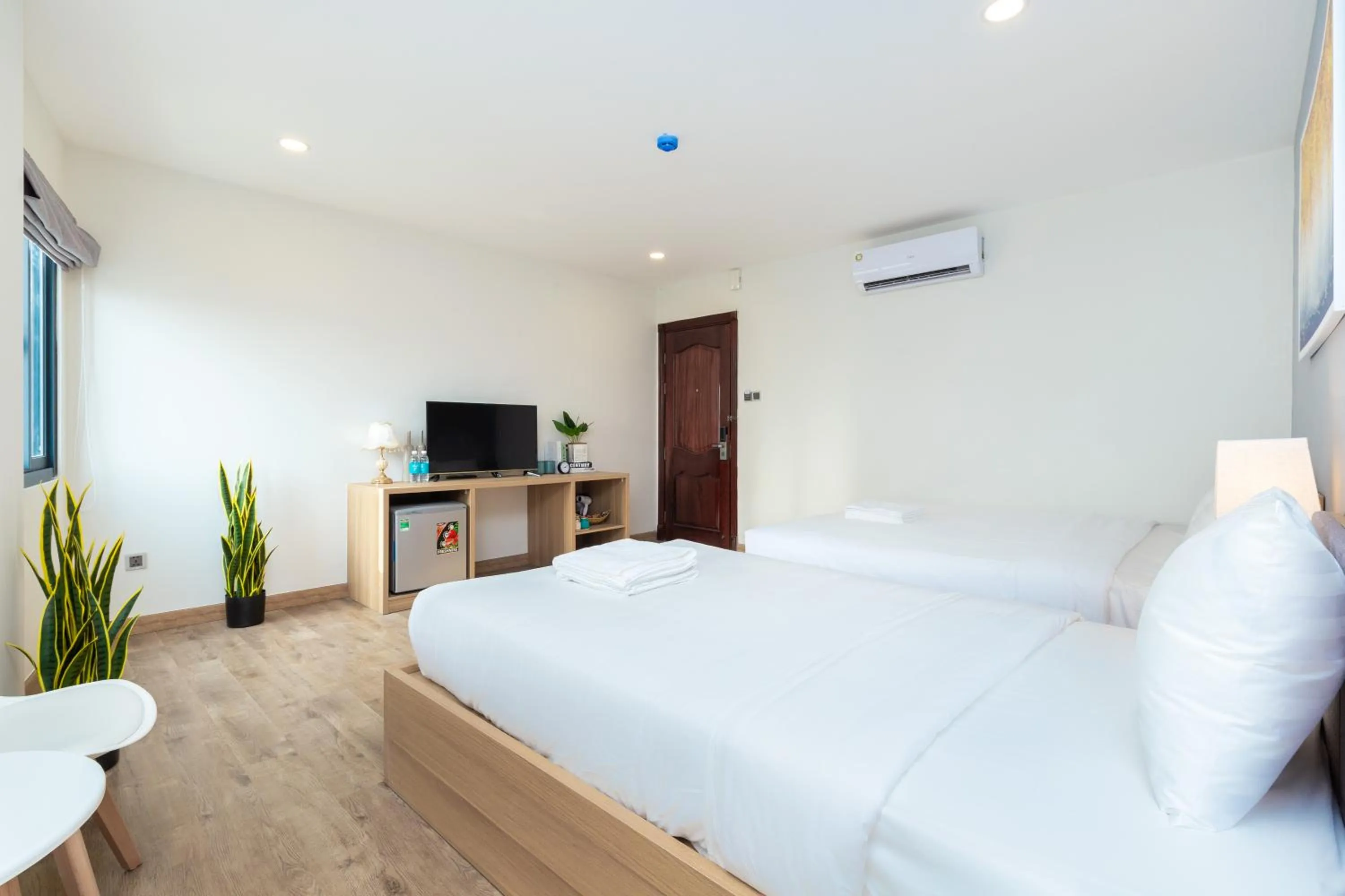 Bed in Cozrum Lux Hotel