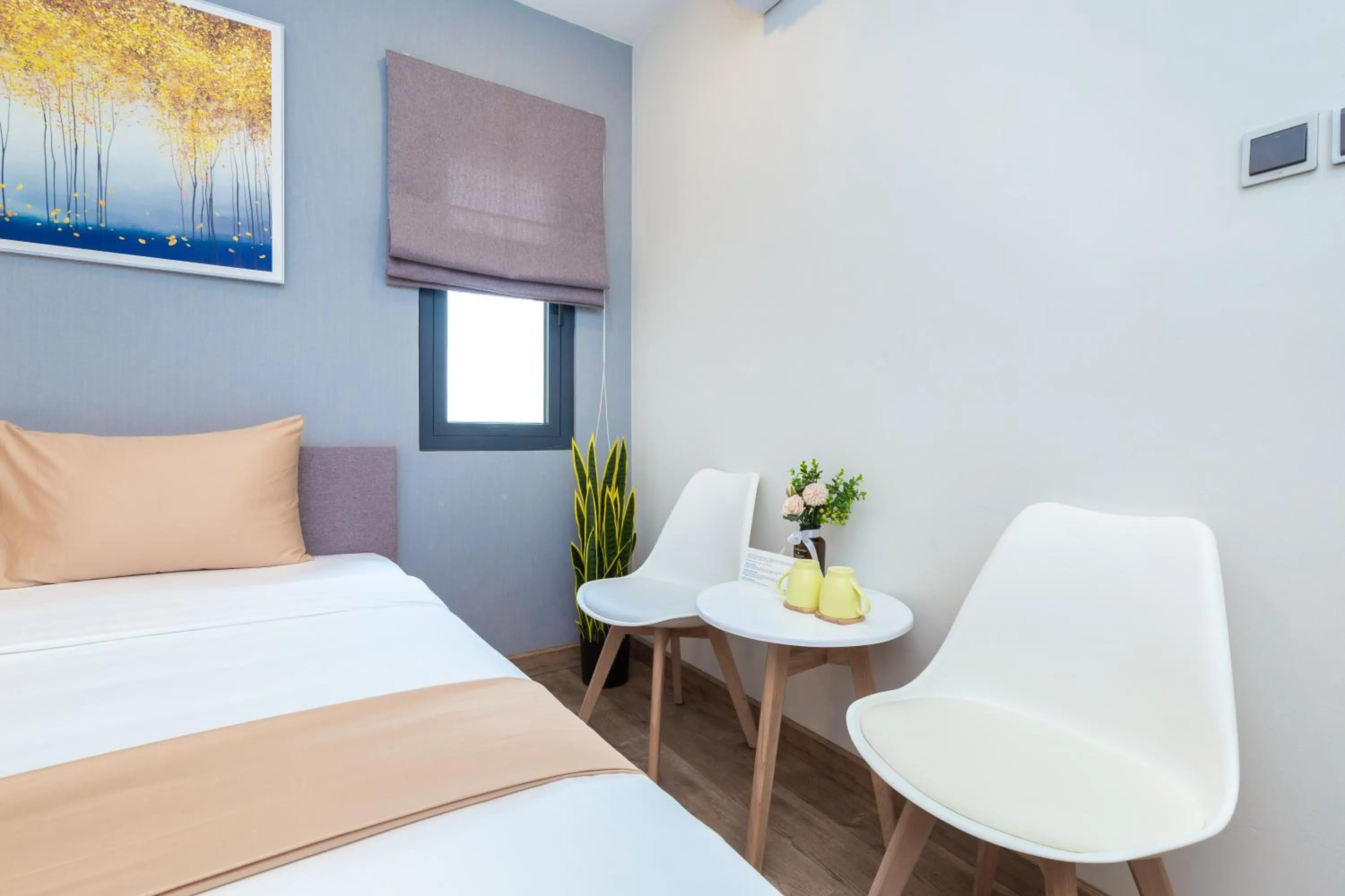 Bed in Cozrum Lux Hotel