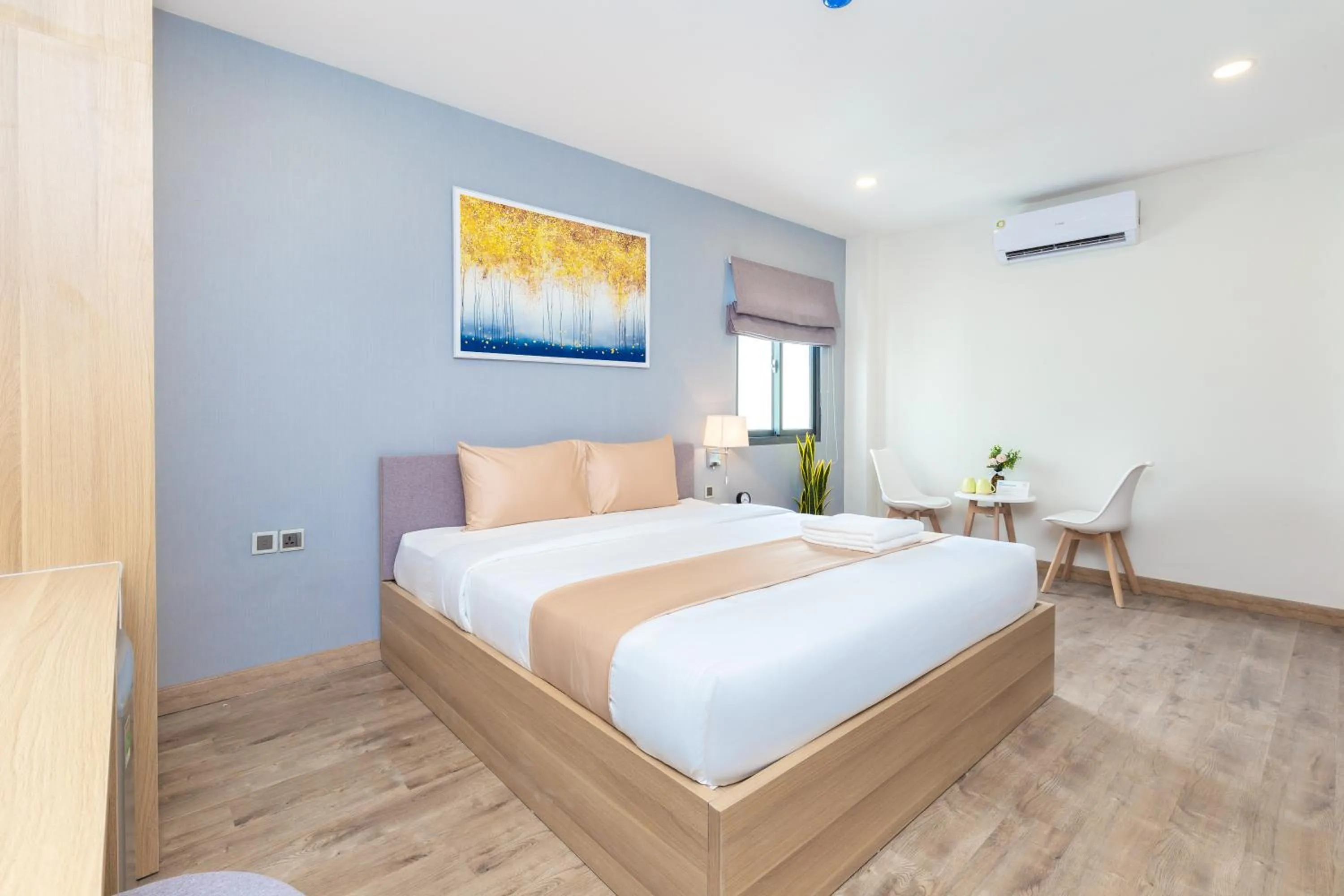 Bed in Cozrum Lux Hotel