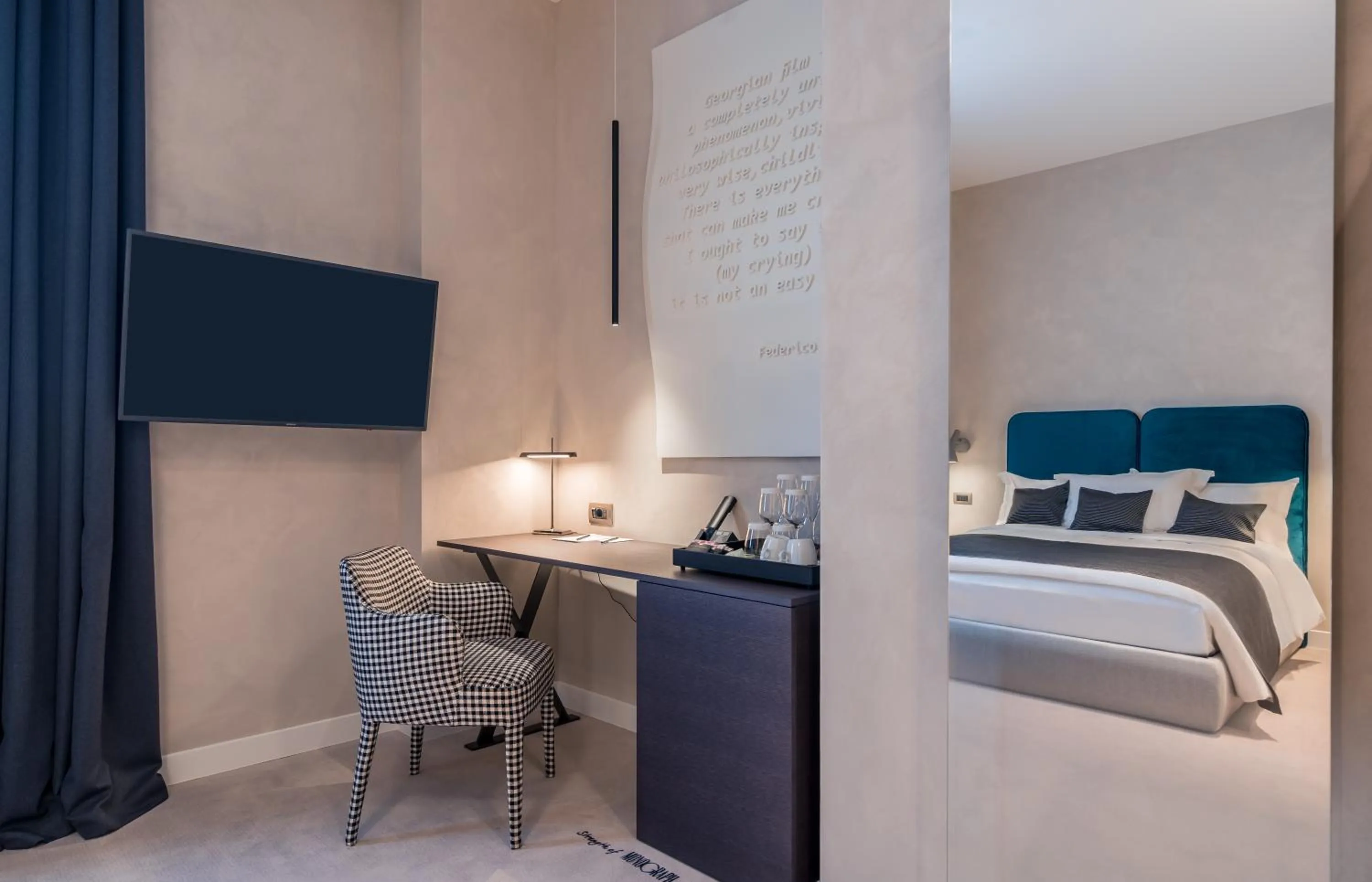 Bed in Monograph Freedom Square