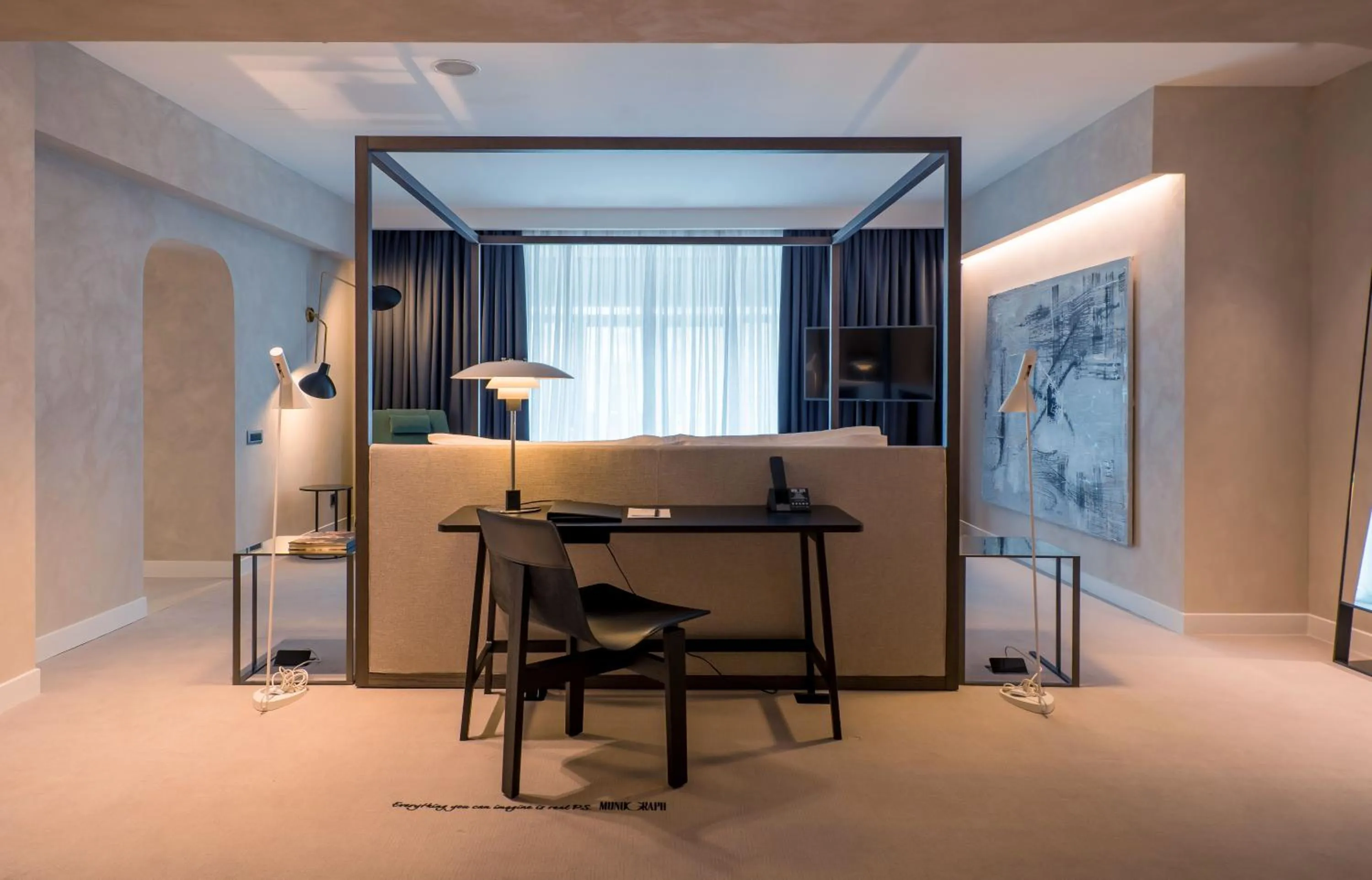 Bedroom in Monograph Freedom Square