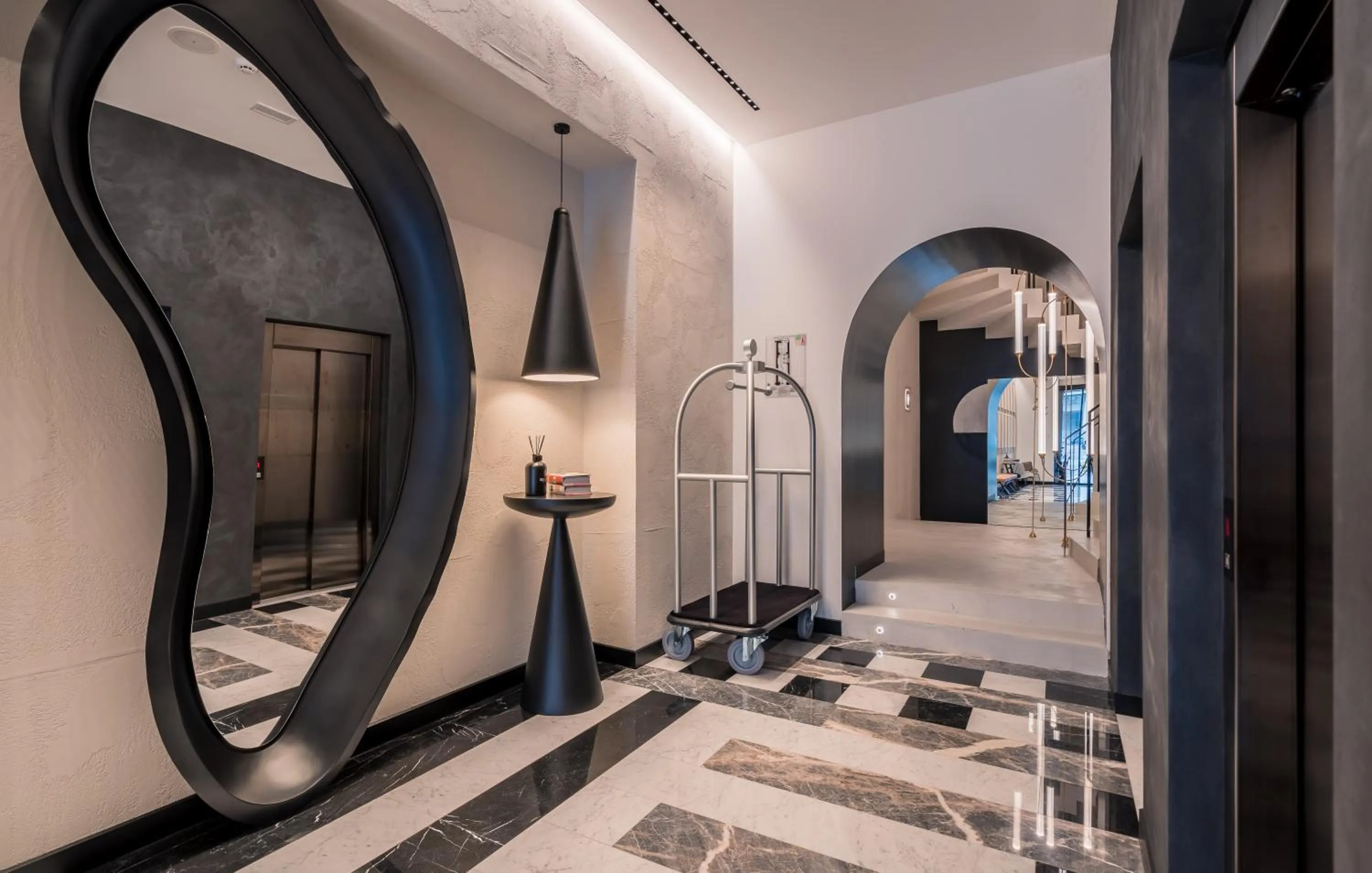 Lobby or reception in Monograph Freedom Square