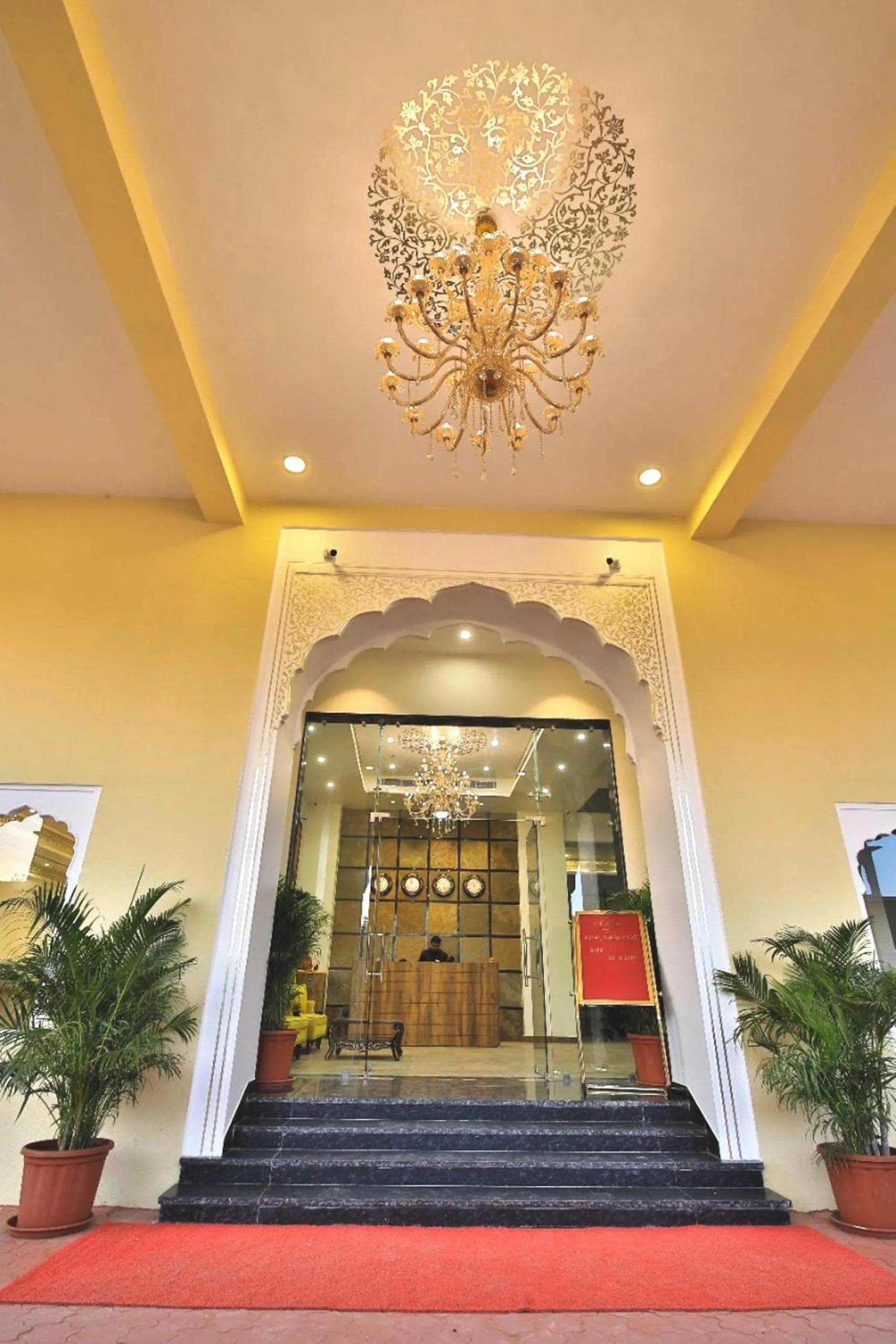 Lobby or reception in RUDRA VILAS - A Royal Heritage Hotel