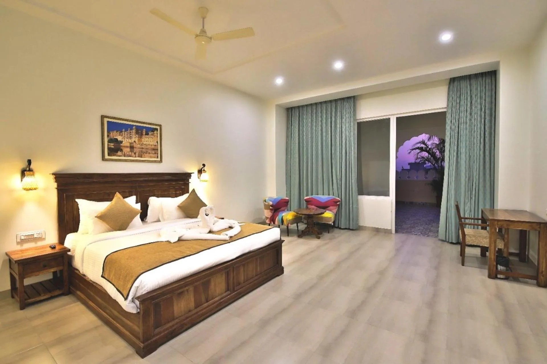 Bedroom in RUDRA VILAS - A Royal Heritage Hotel