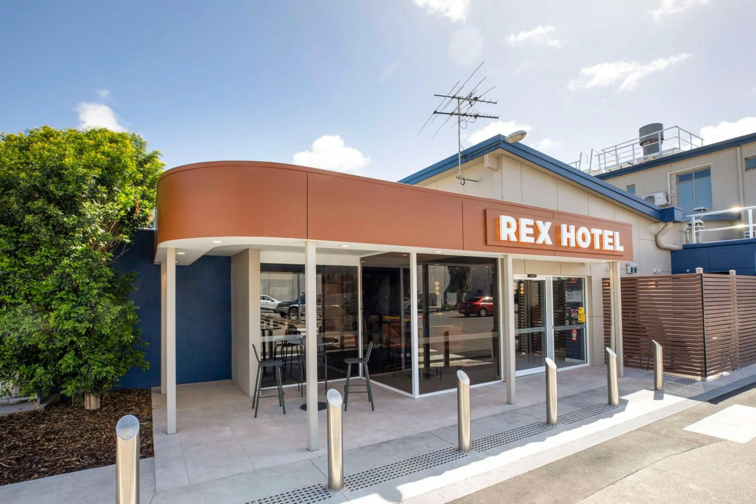 Property building in Nightcap at Rex Hotel