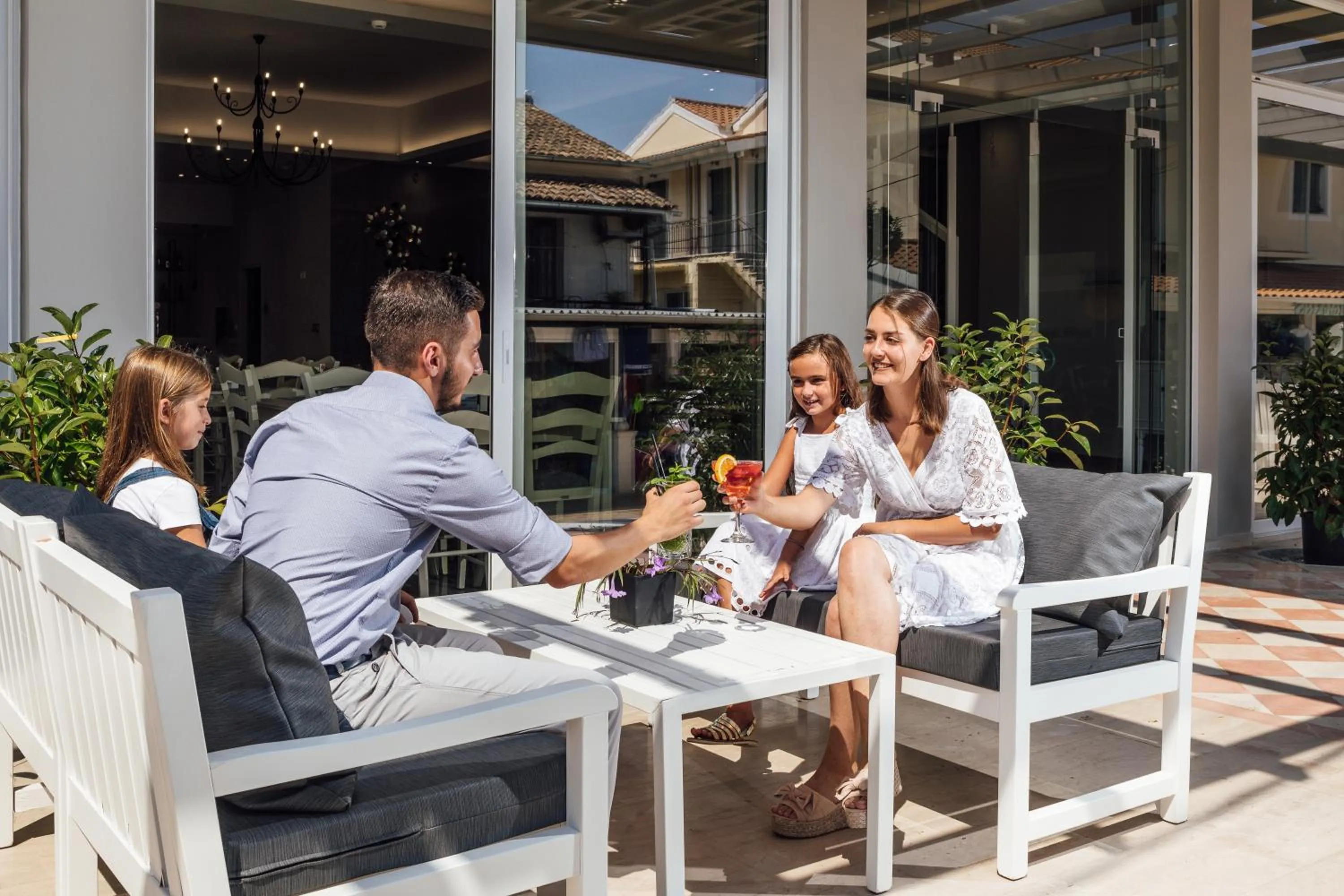 Balcony/Terrace in Melina Oasis Boutique Hotel