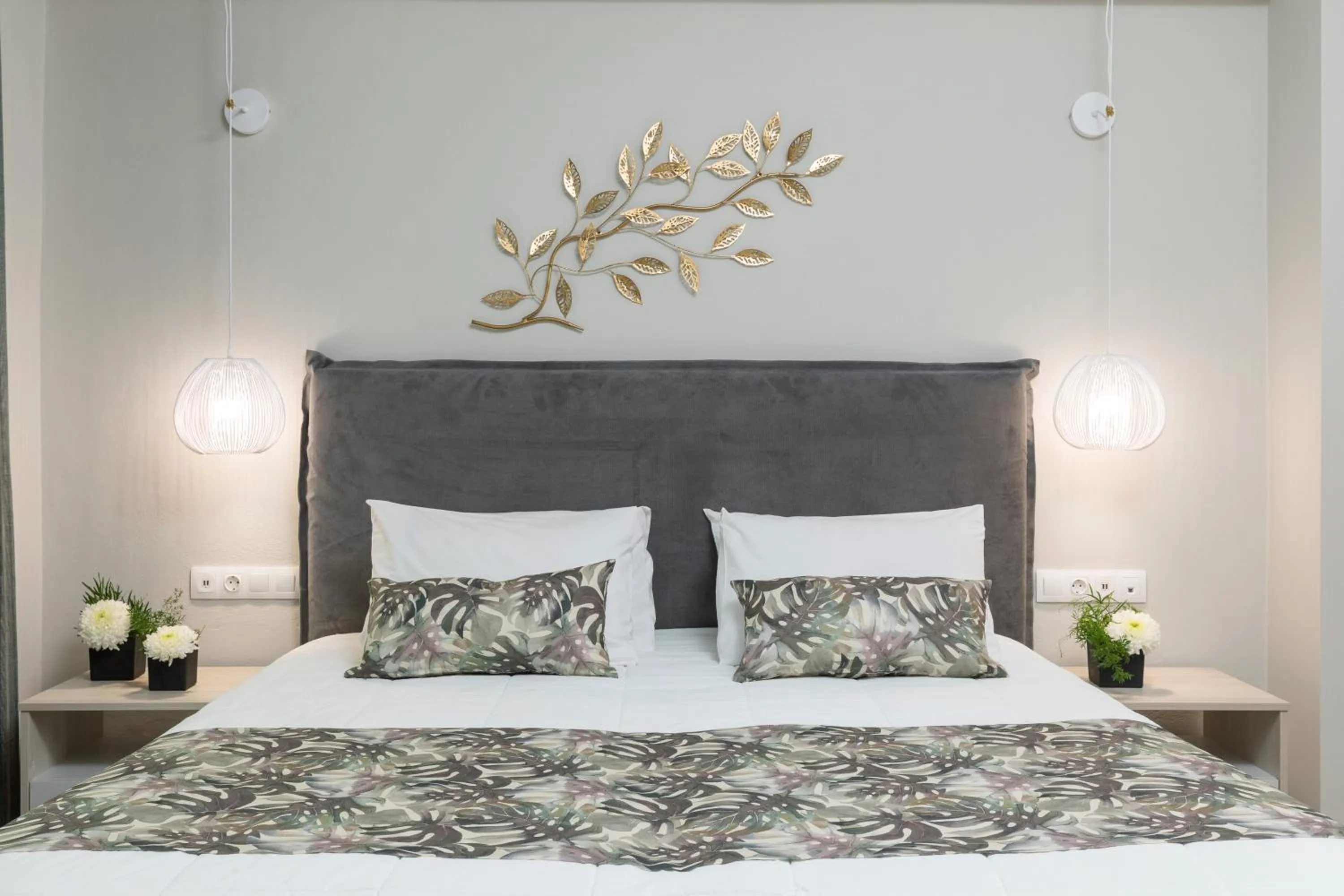 Decorative detail, Bed in Melina Oasis Boutique Hotel