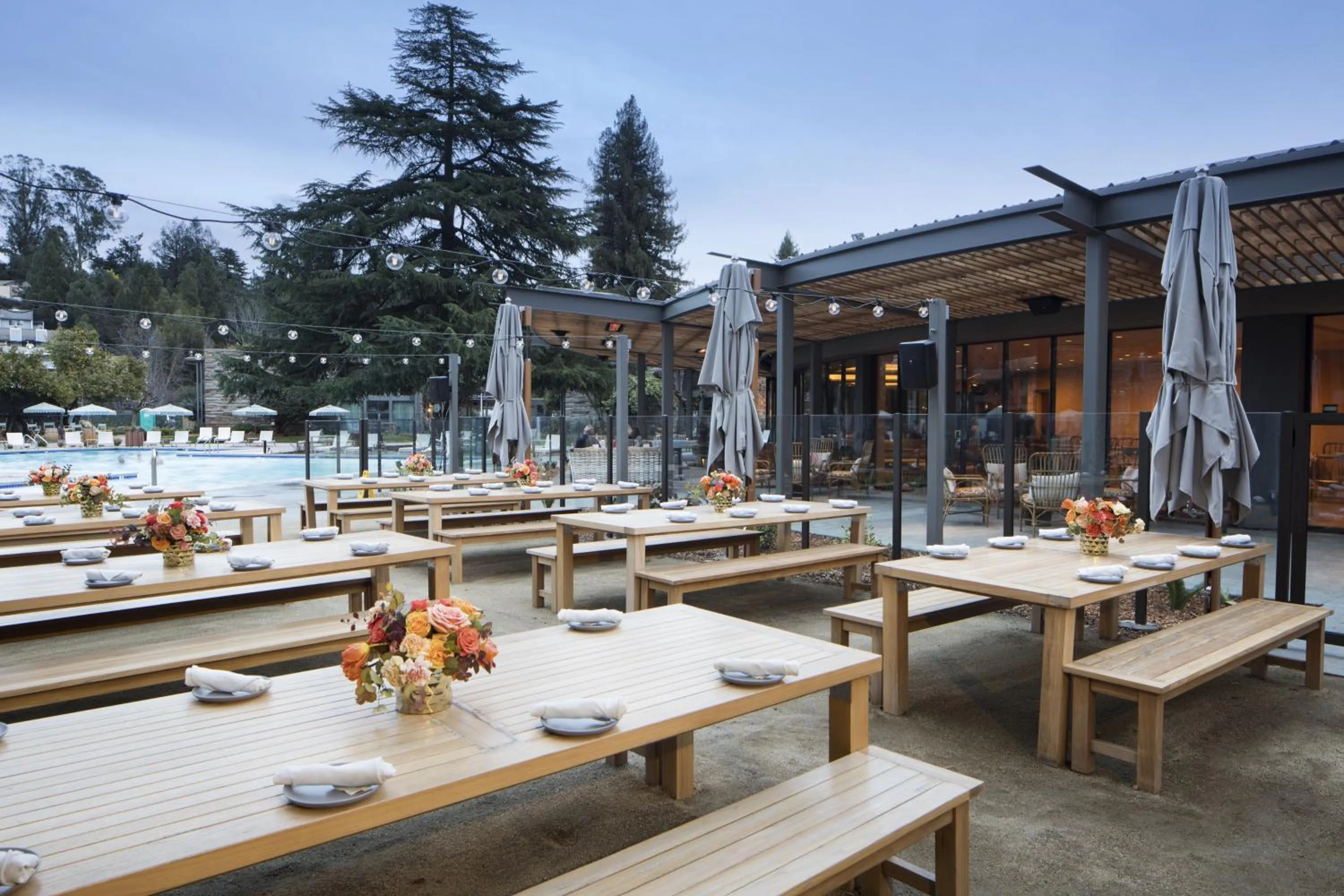 Swimming pool in Flamingo Resort & Spa Santa Rosa Sonoma, Tapestry by Hilton