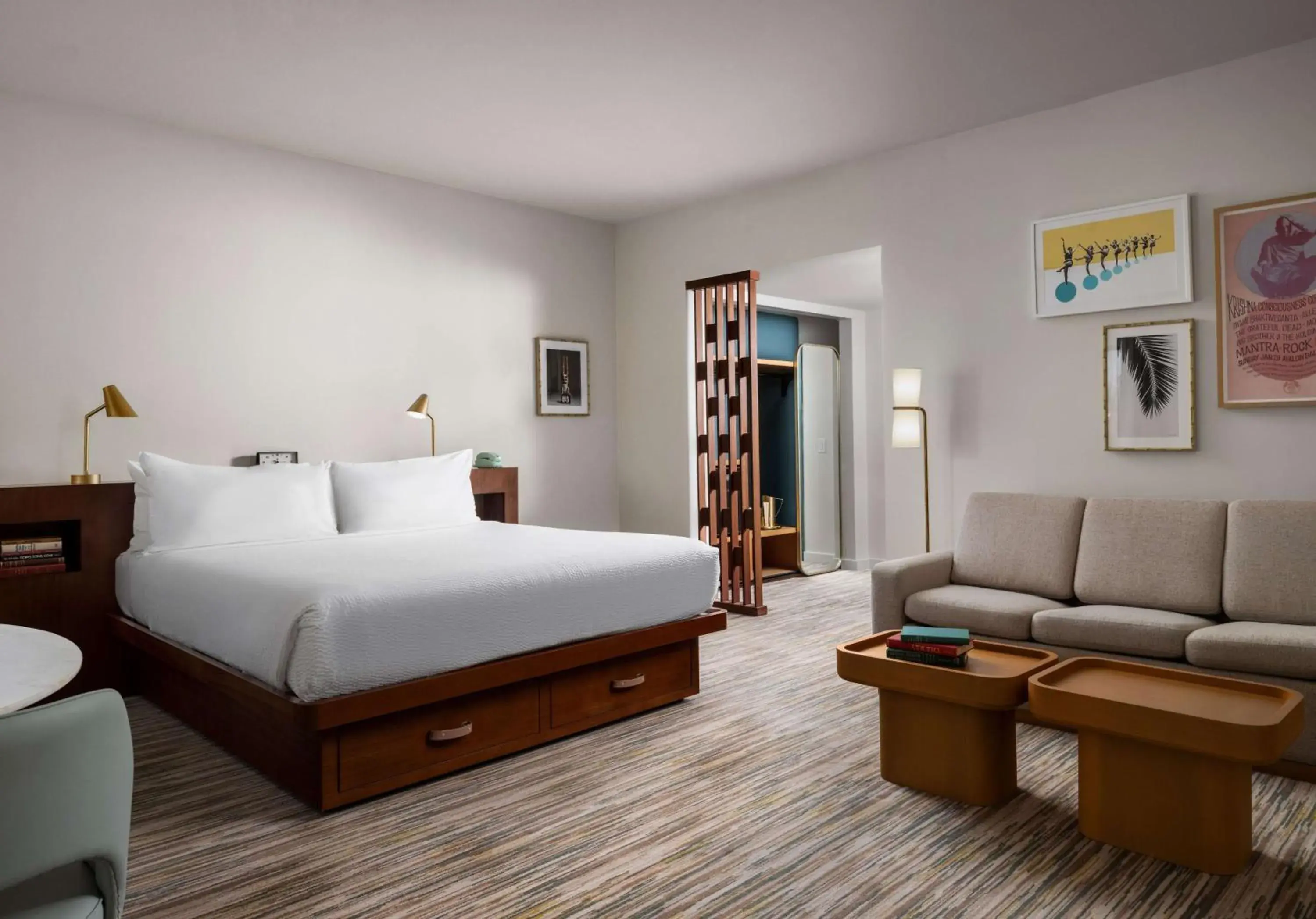 King Room with Balcony and Pool View in Flamingo Resort & Spa Santa Rosa Sonoma, Tapestry by Hilton King Room with Balcony and Pool View in Flamingo Resort & Spa Santa Rosa Sonoma, Tapestry by Hilton