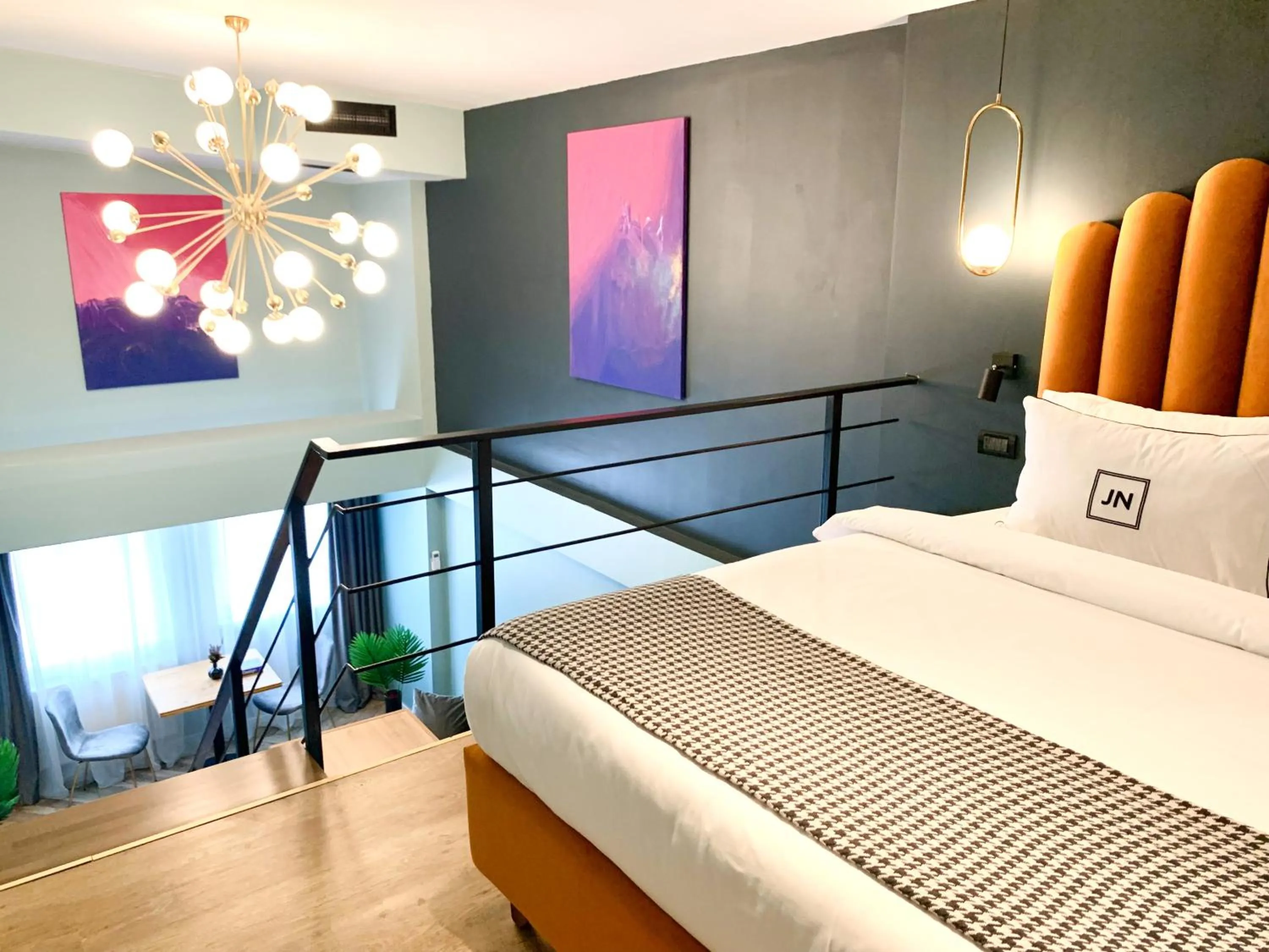 Bed in JN Boutique Hotel