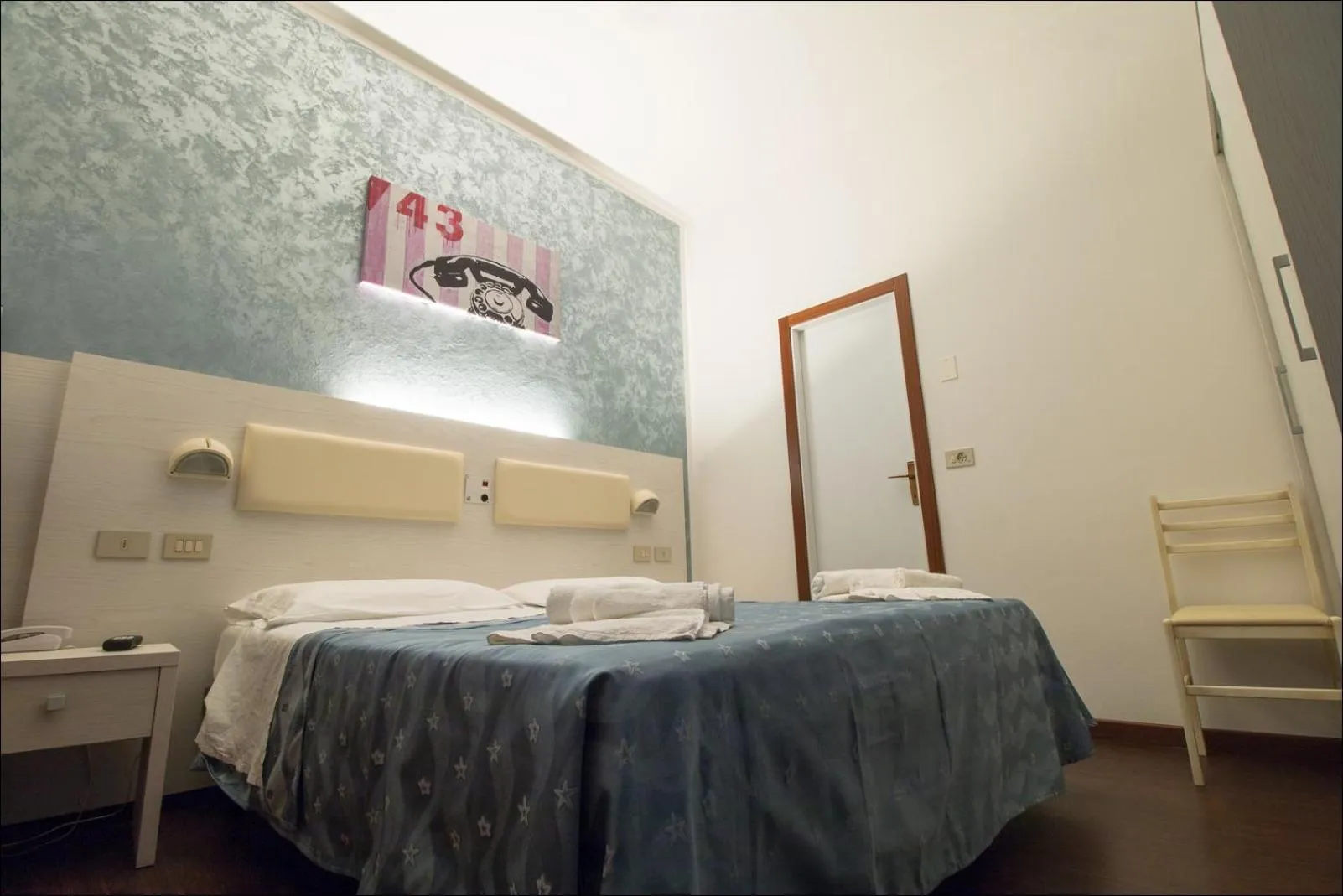 Bed in Hotel Belfiore