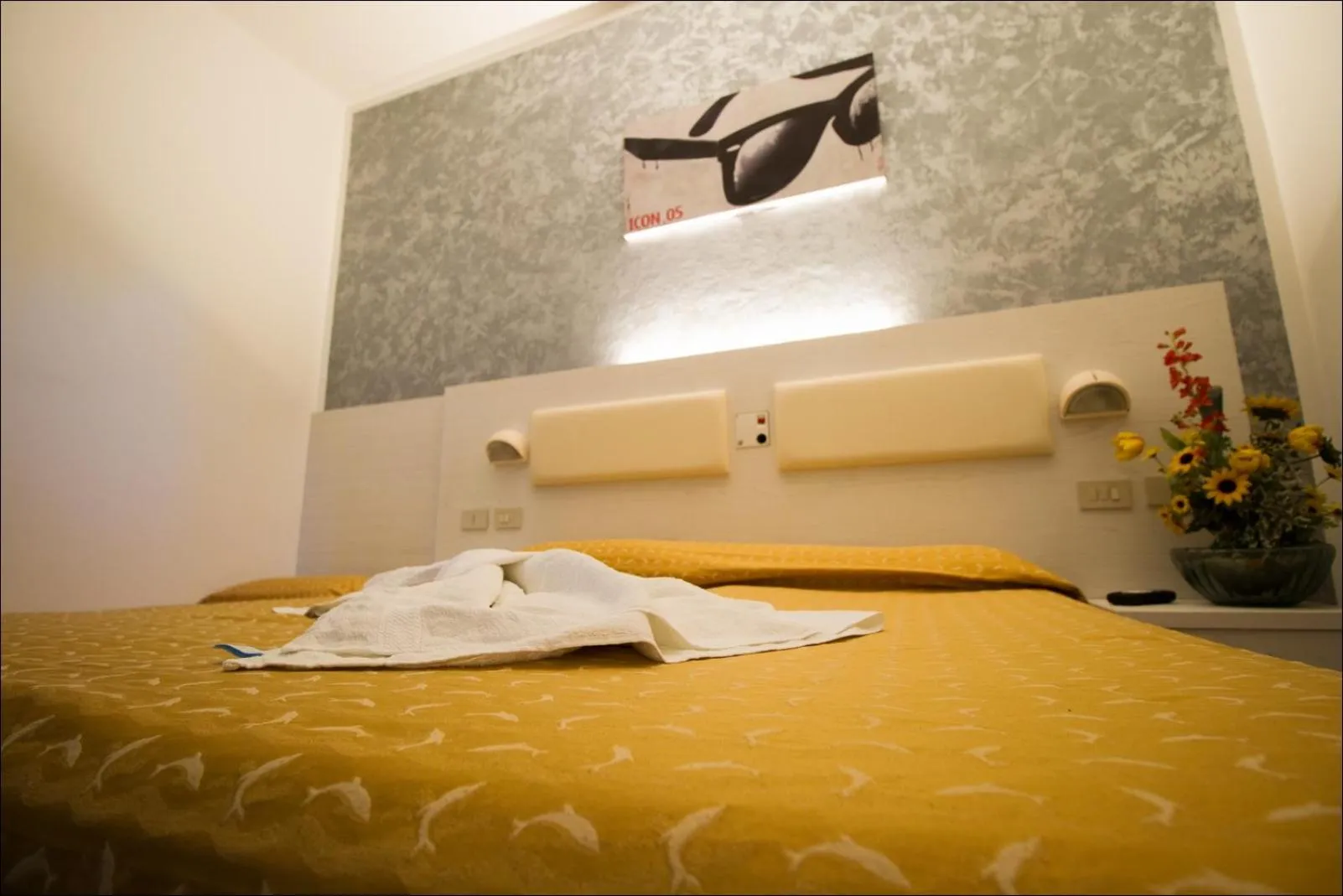 Bed in Hotel Belfiore