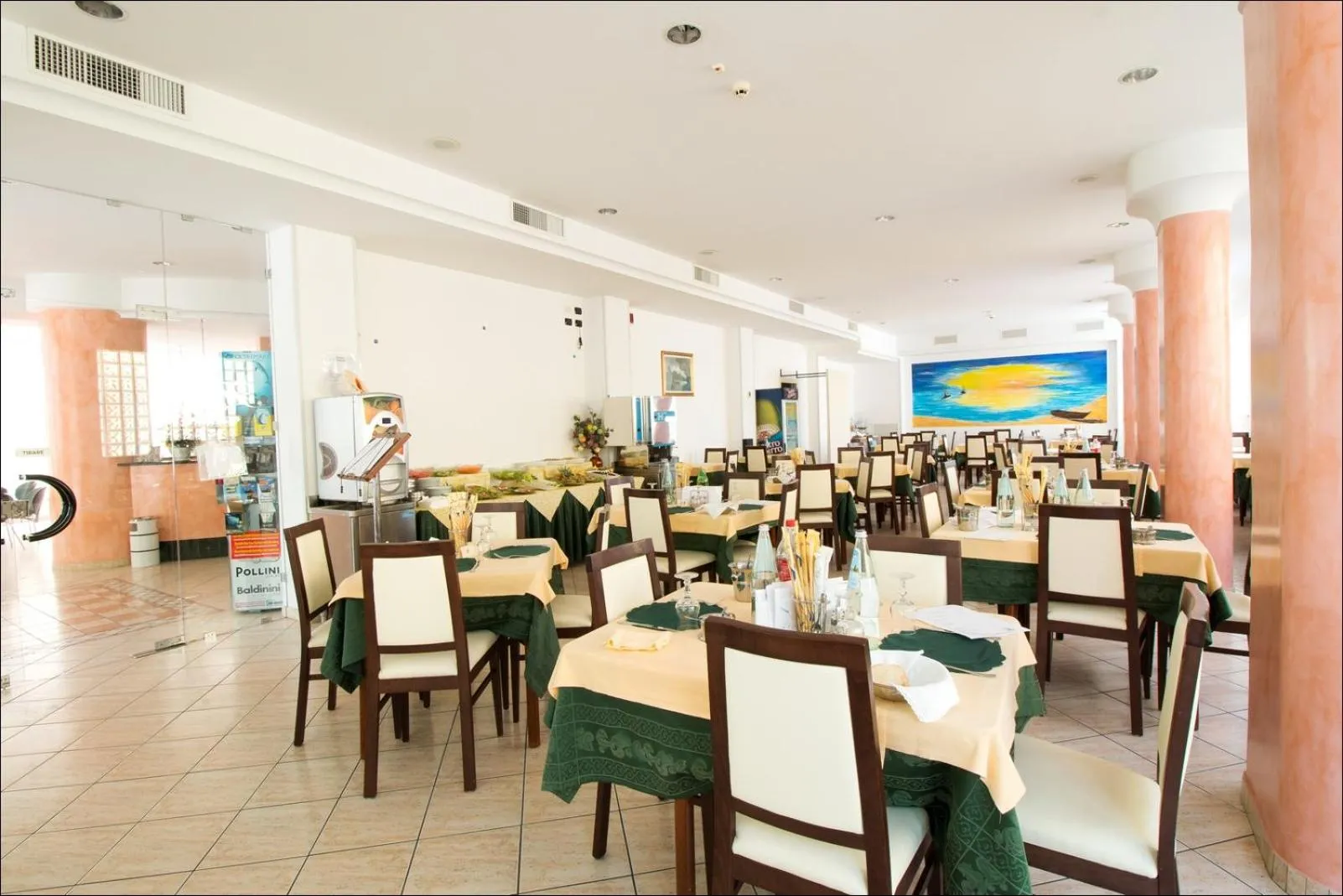 Restaurant/places to eat in Hotel Belfiore