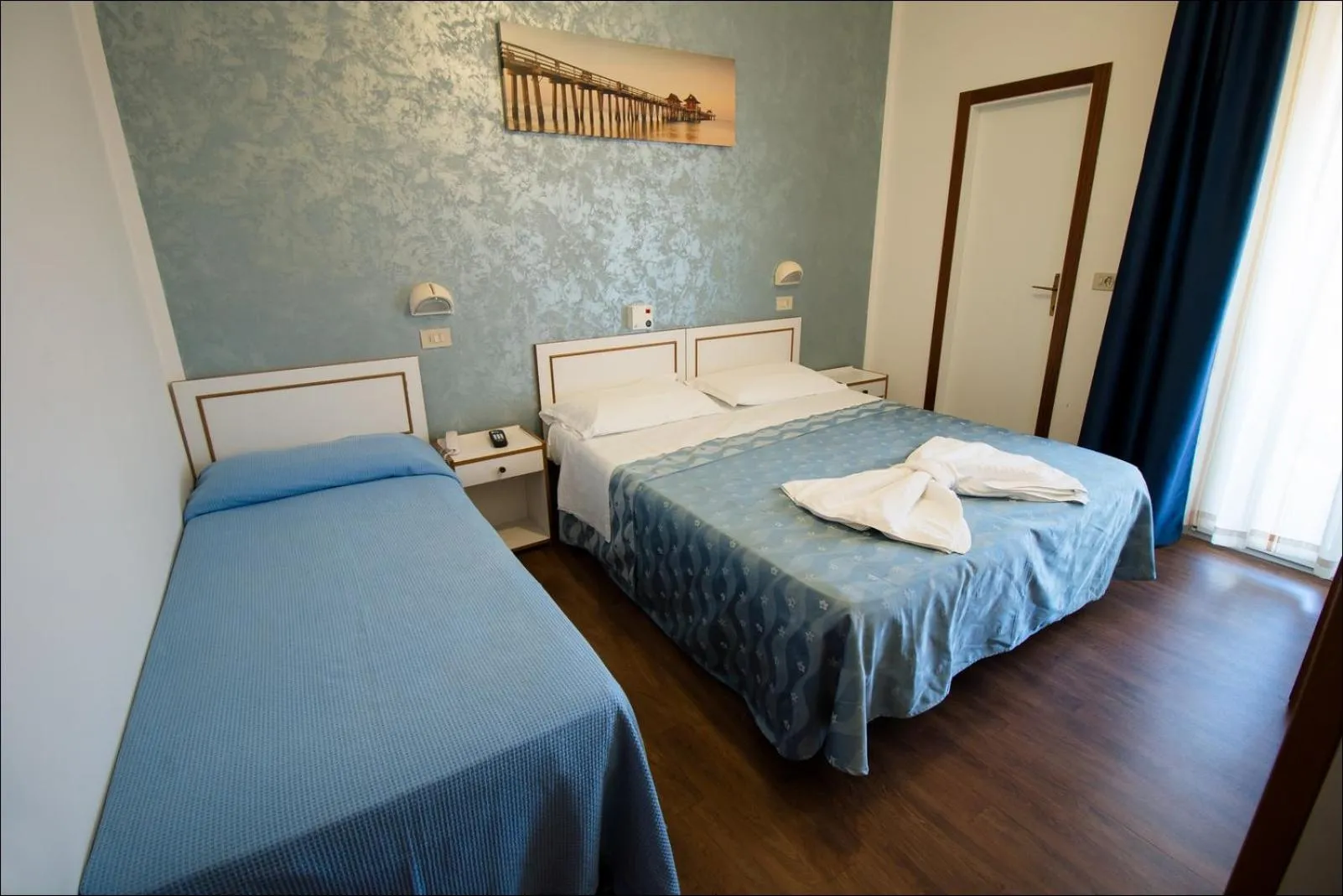 Bed in Hotel Belfiore