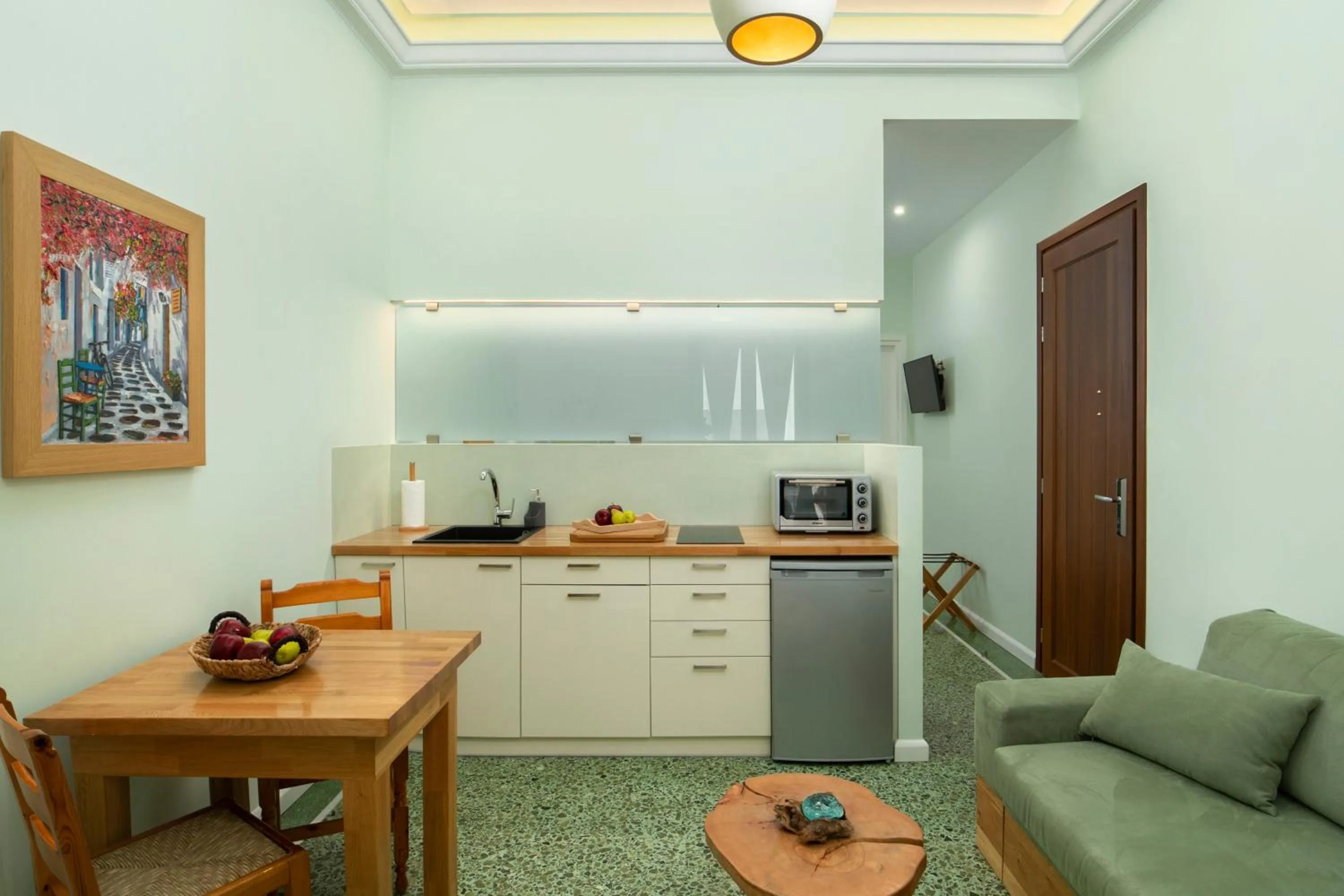 Seating area in Andros 4 All Seasons Villas & Suites