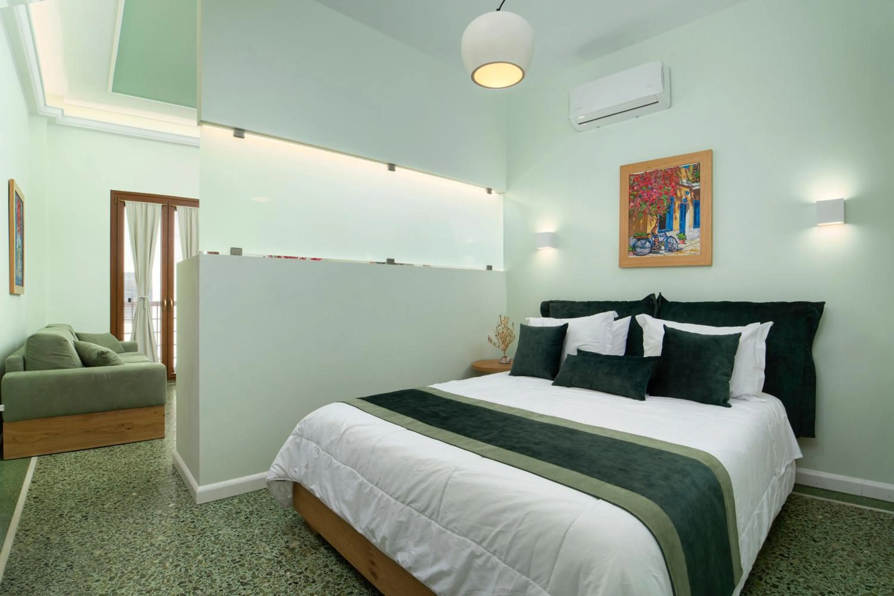 Photo of the whole room, Bed in Andros 4 All Seasons Villas & Suites