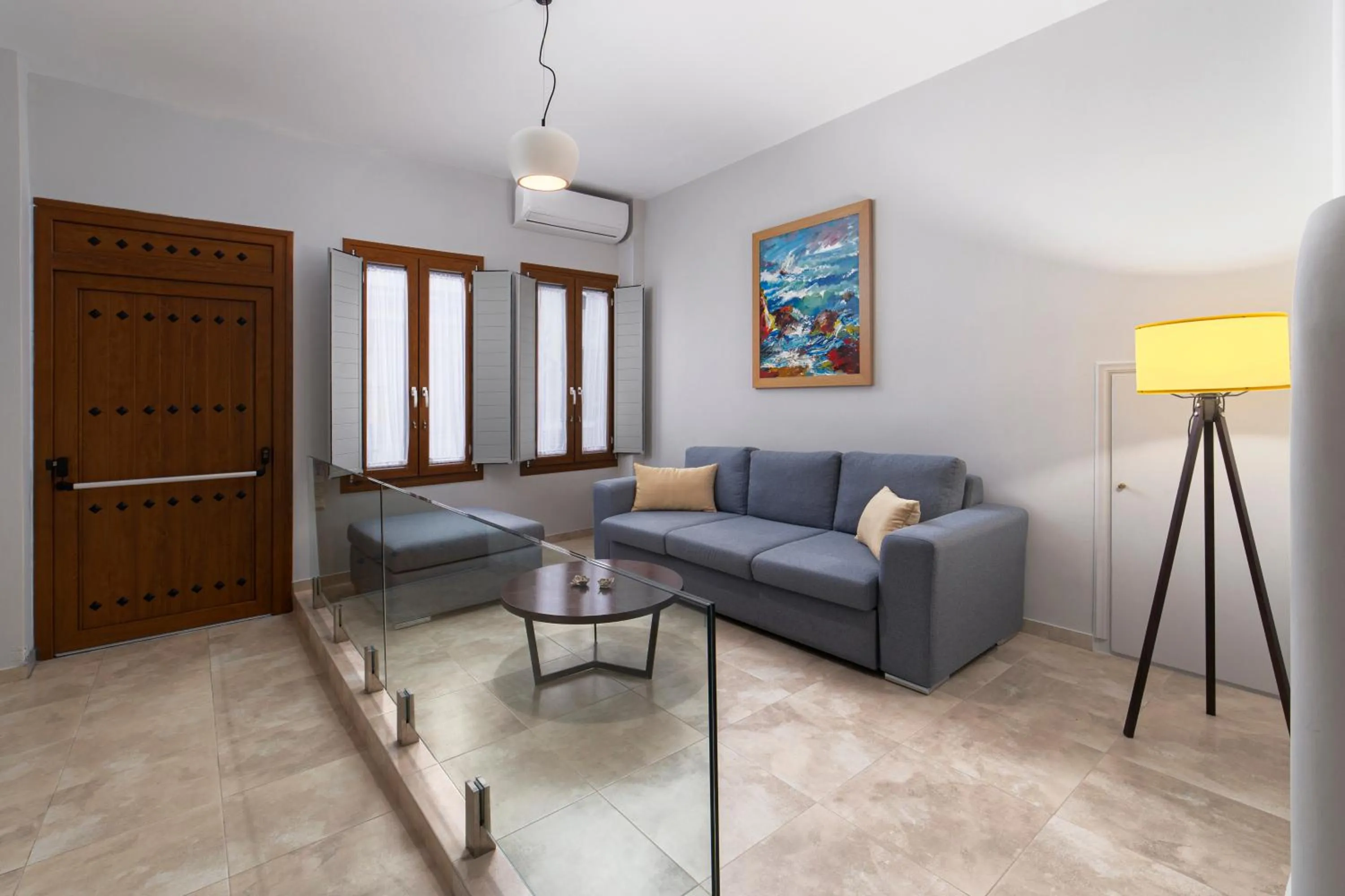 Living room in Andros 4 All Seasons Villas & Suites