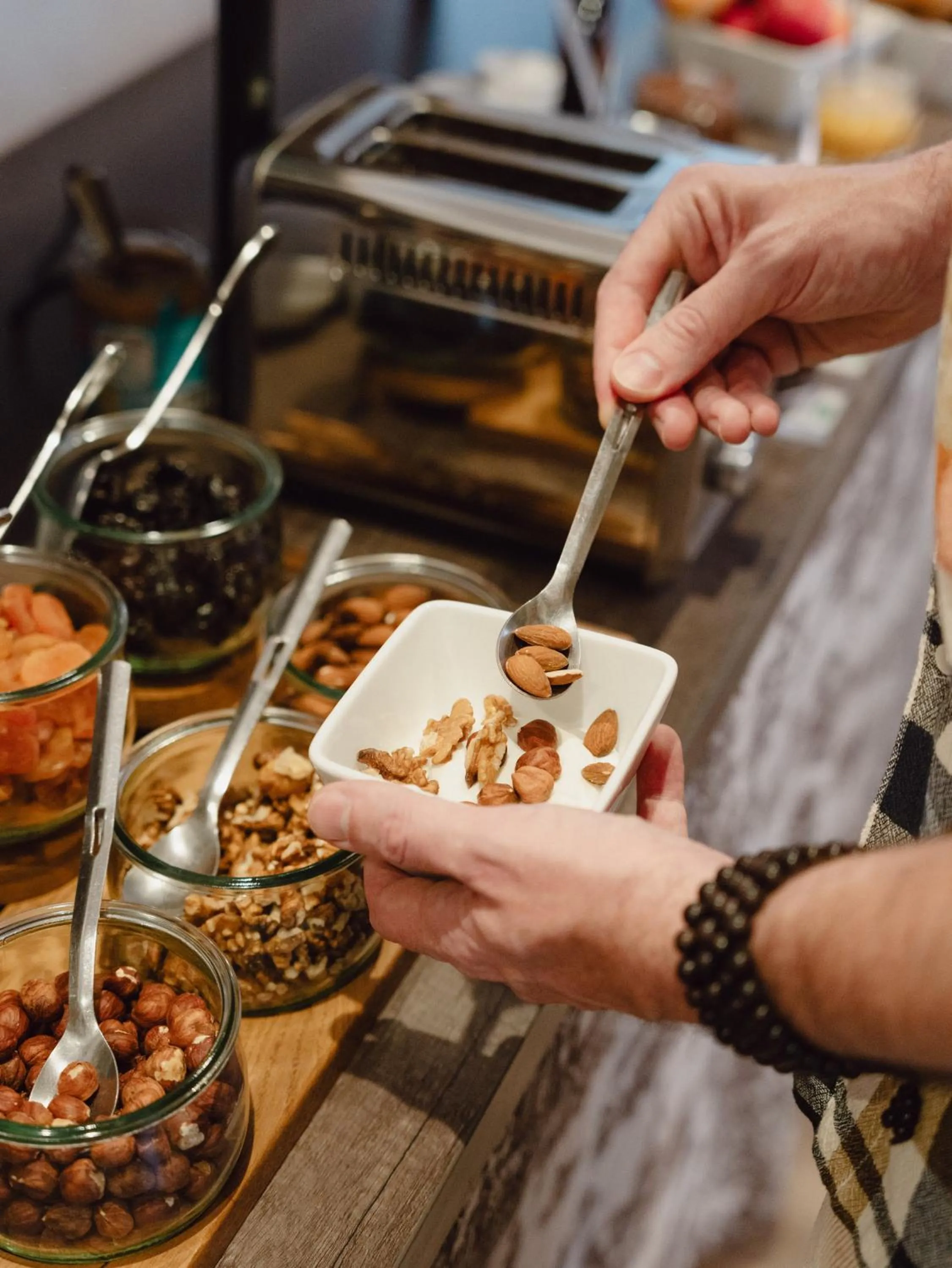 Buffet breakfast in Grand Hôtel des Bains SPA