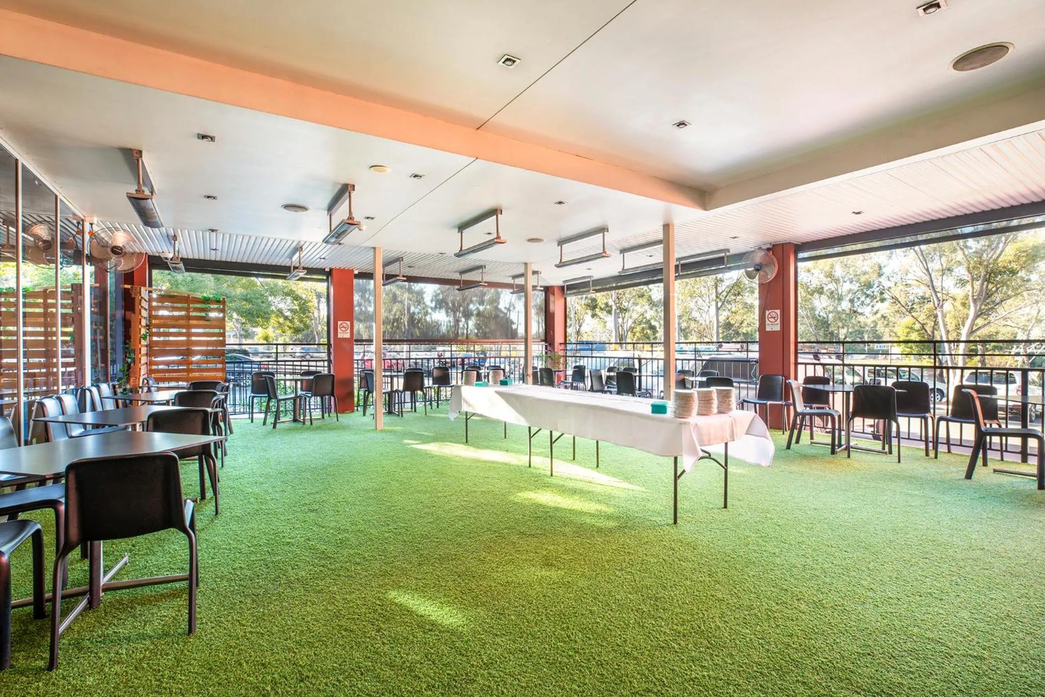 Balcony/Terrace in Nightcap at Colyton Hotel