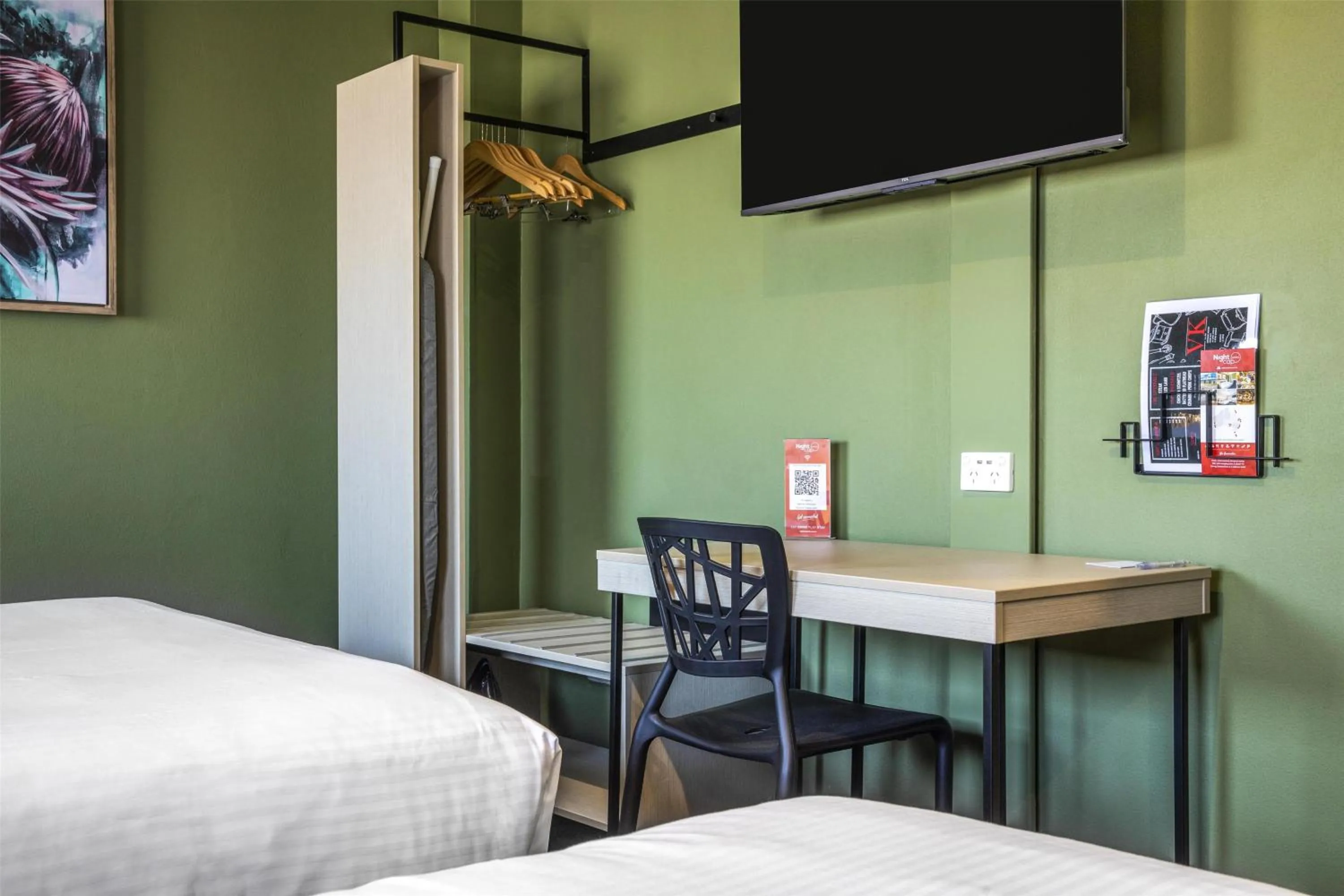 Bedroom, Bed in Nightcap at Pritchards Hotel