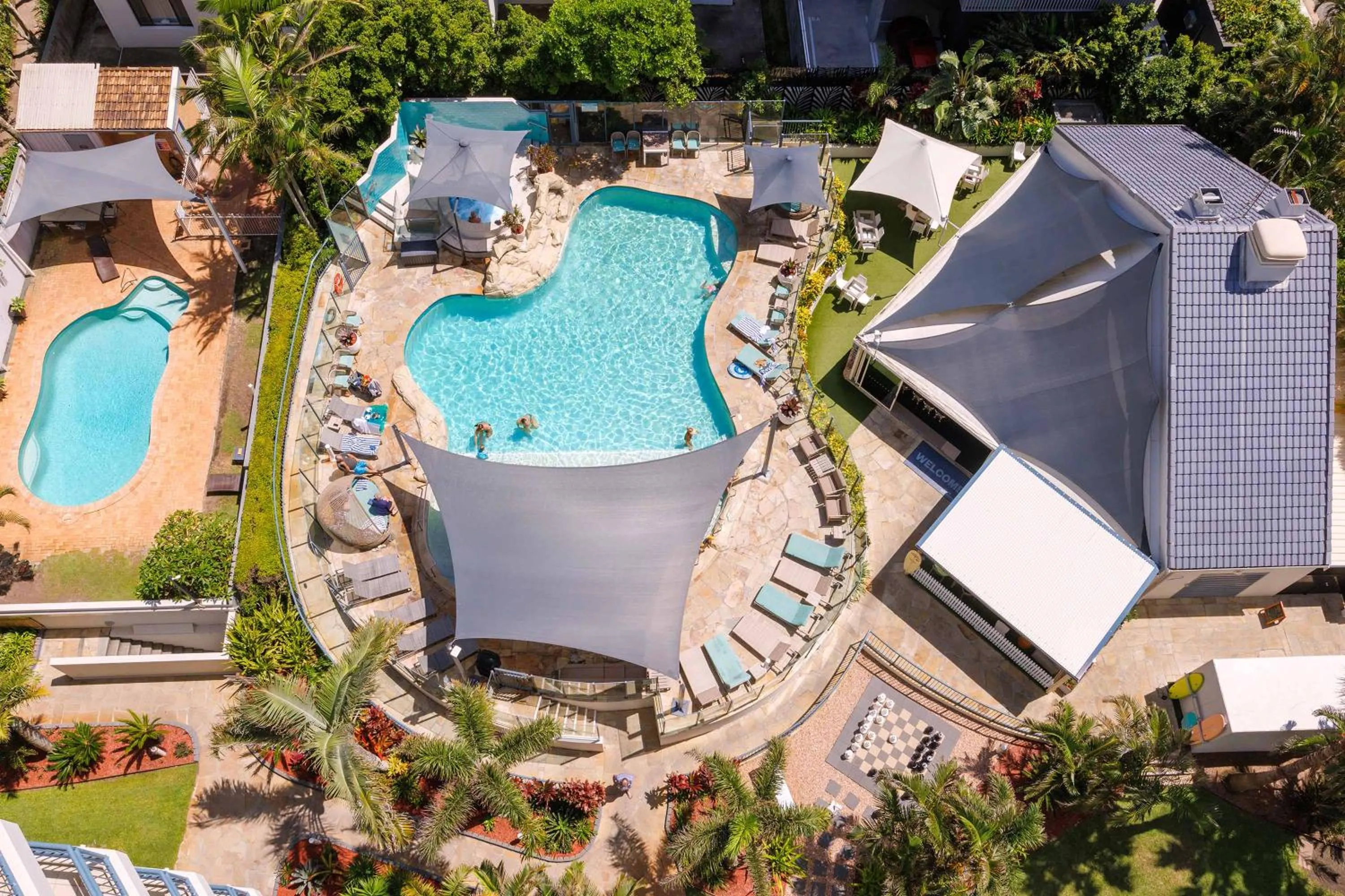 Swimming pool in Club Wyndham Kirra Beach
