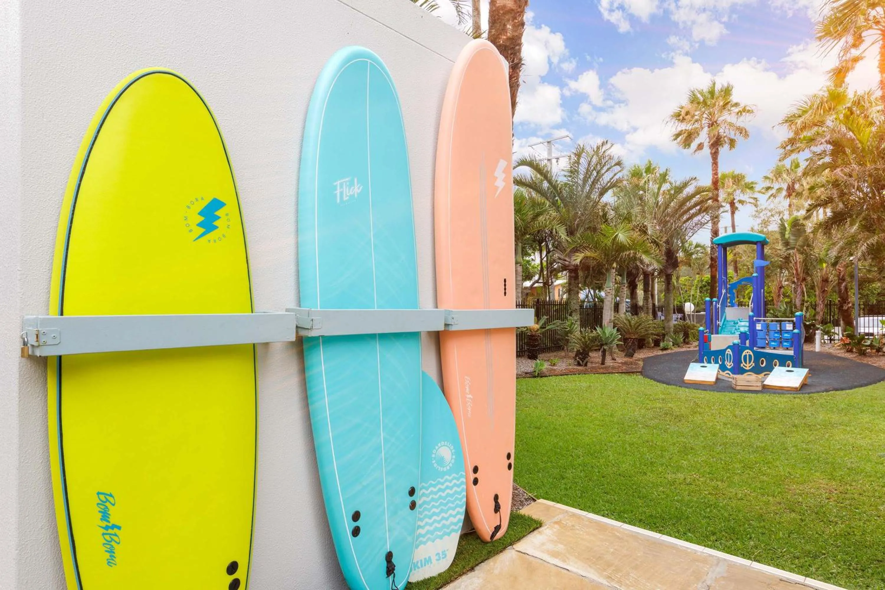 Children play ground in Club Wyndham Kirra Beach