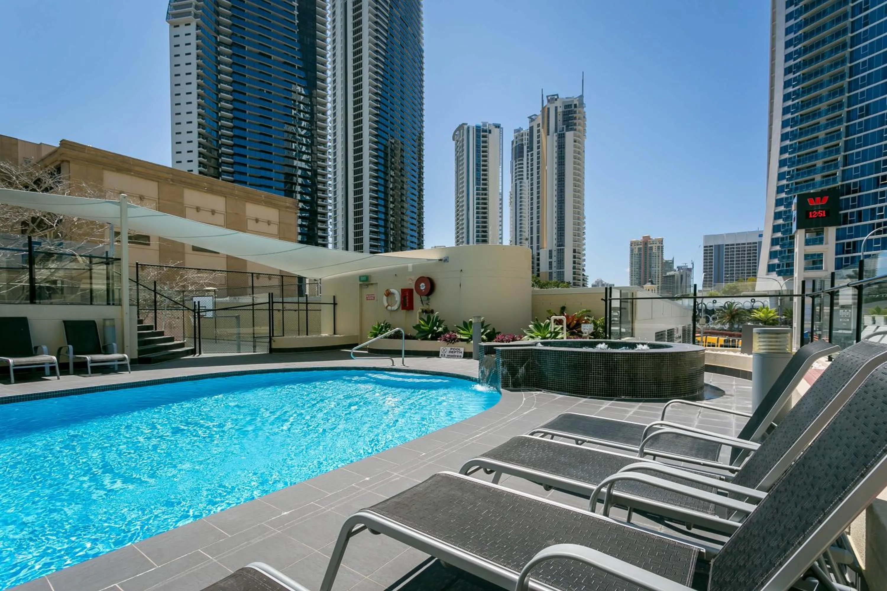 Swimming pool in BreakFree Cosmopolitan