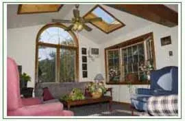 Living room in Lodge at Kennebunk