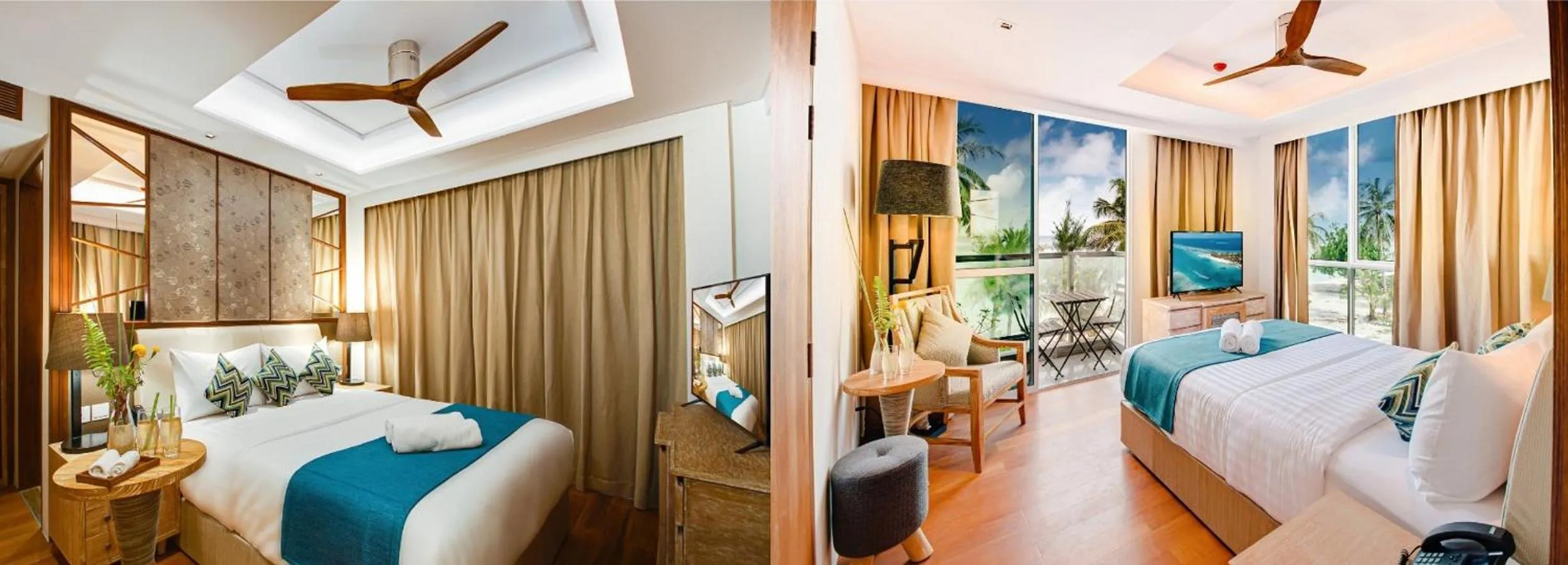 Bed in Seasalter Maldives