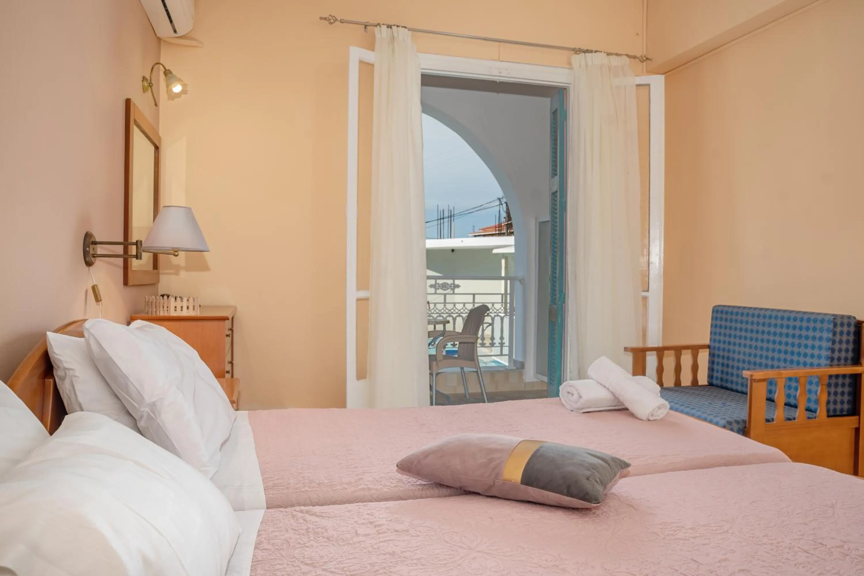 Bed in Villa Krina