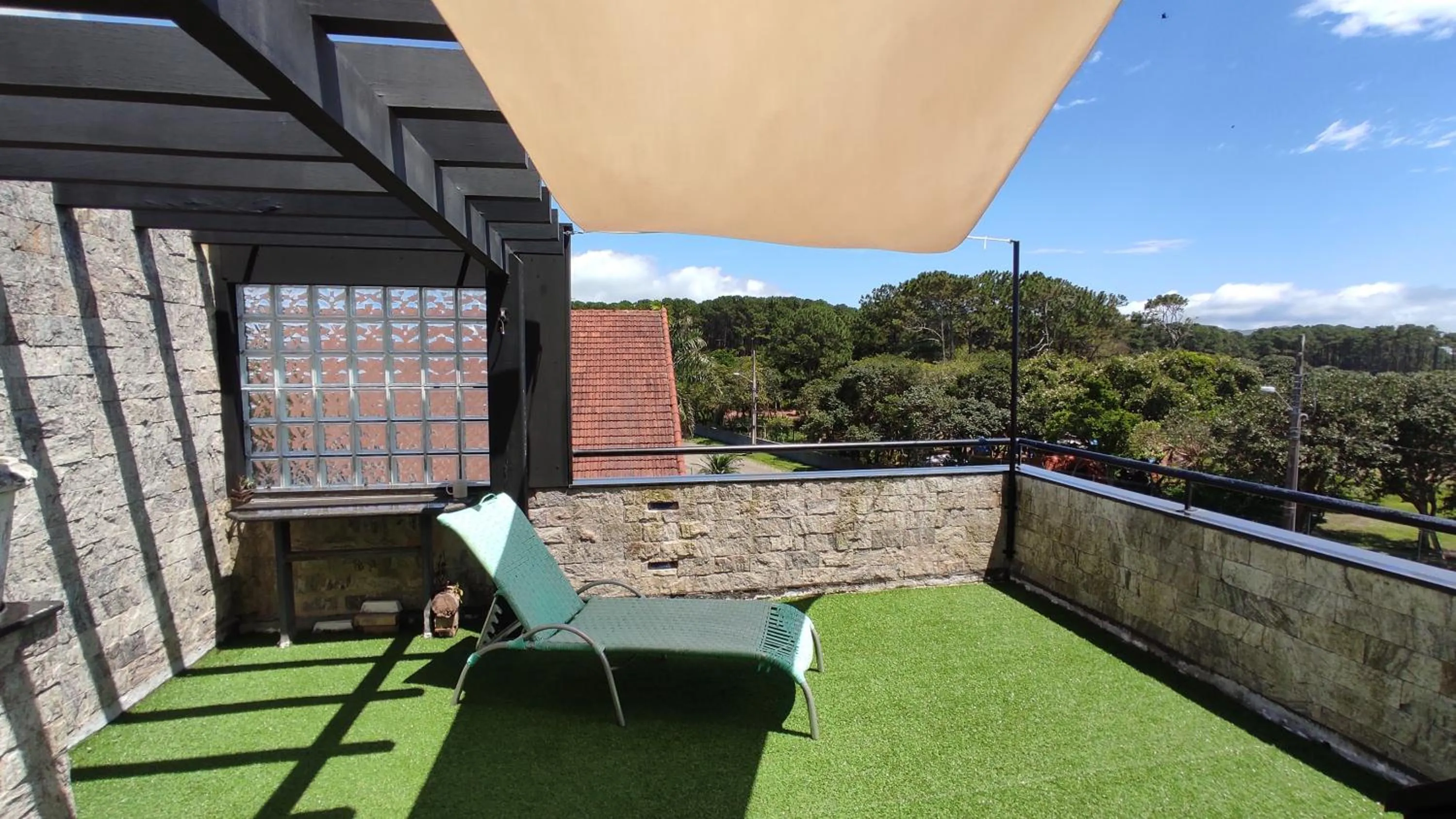 Balcony/Terrace in Patz Houz Hostel
