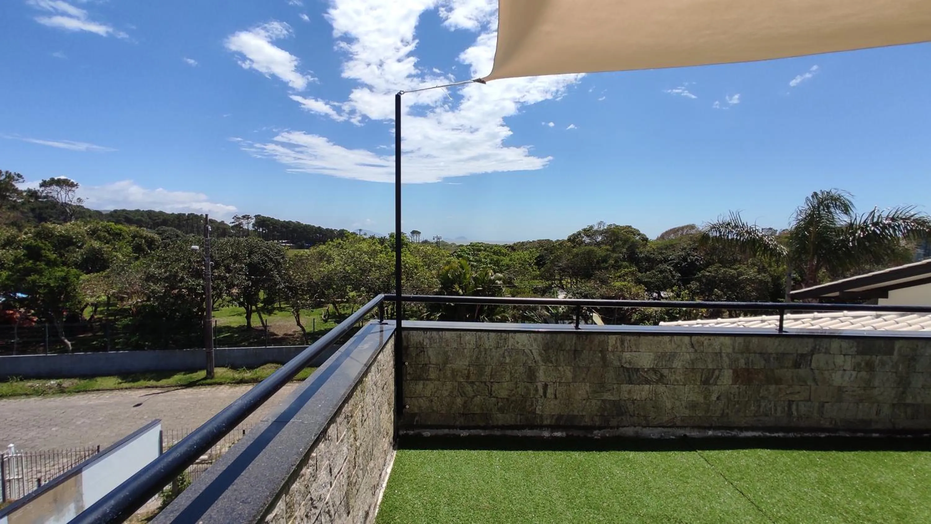 Balcony/Terrace in Patz Houz Hostel