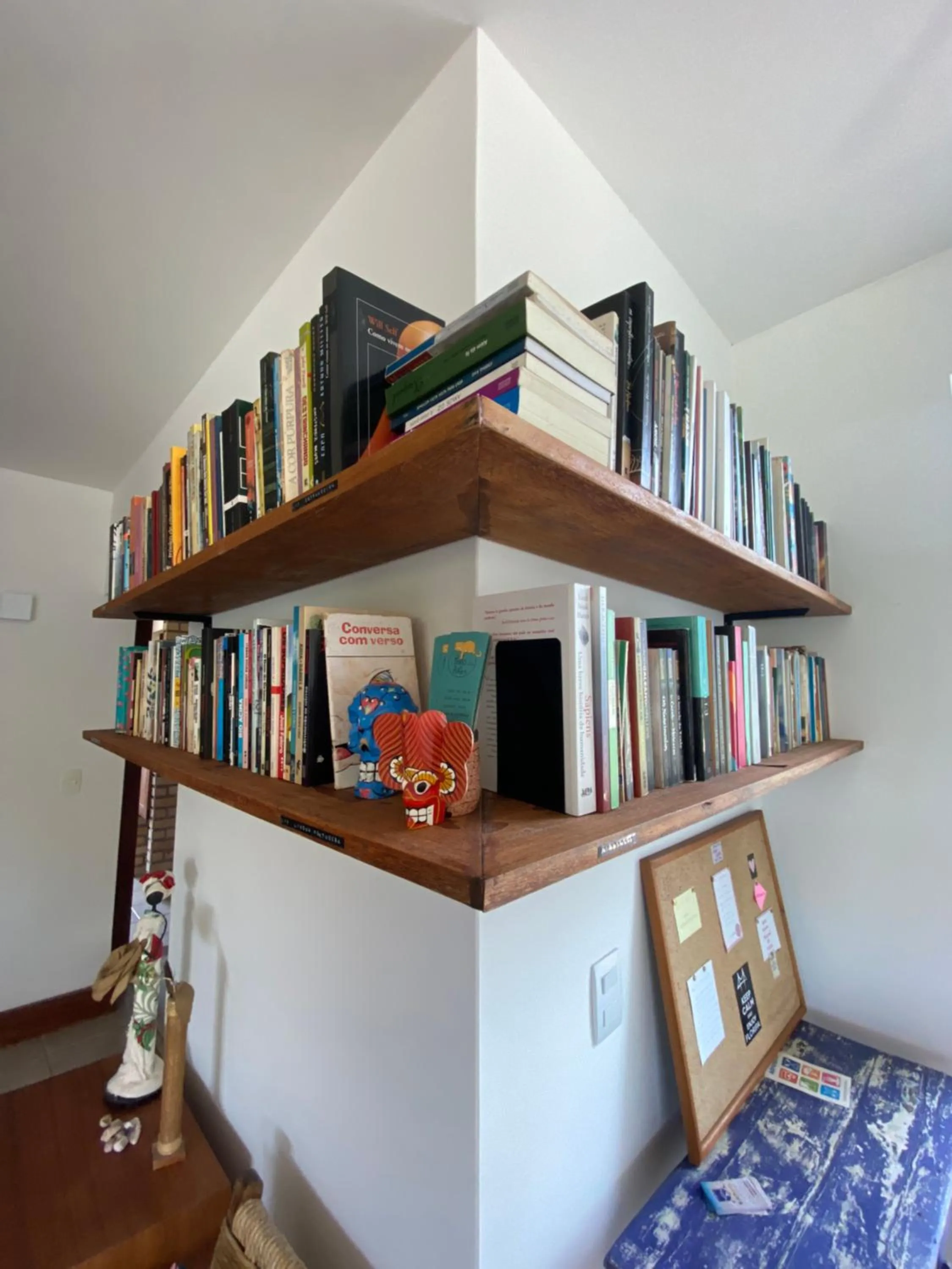 Library in Patz Houz Hostel