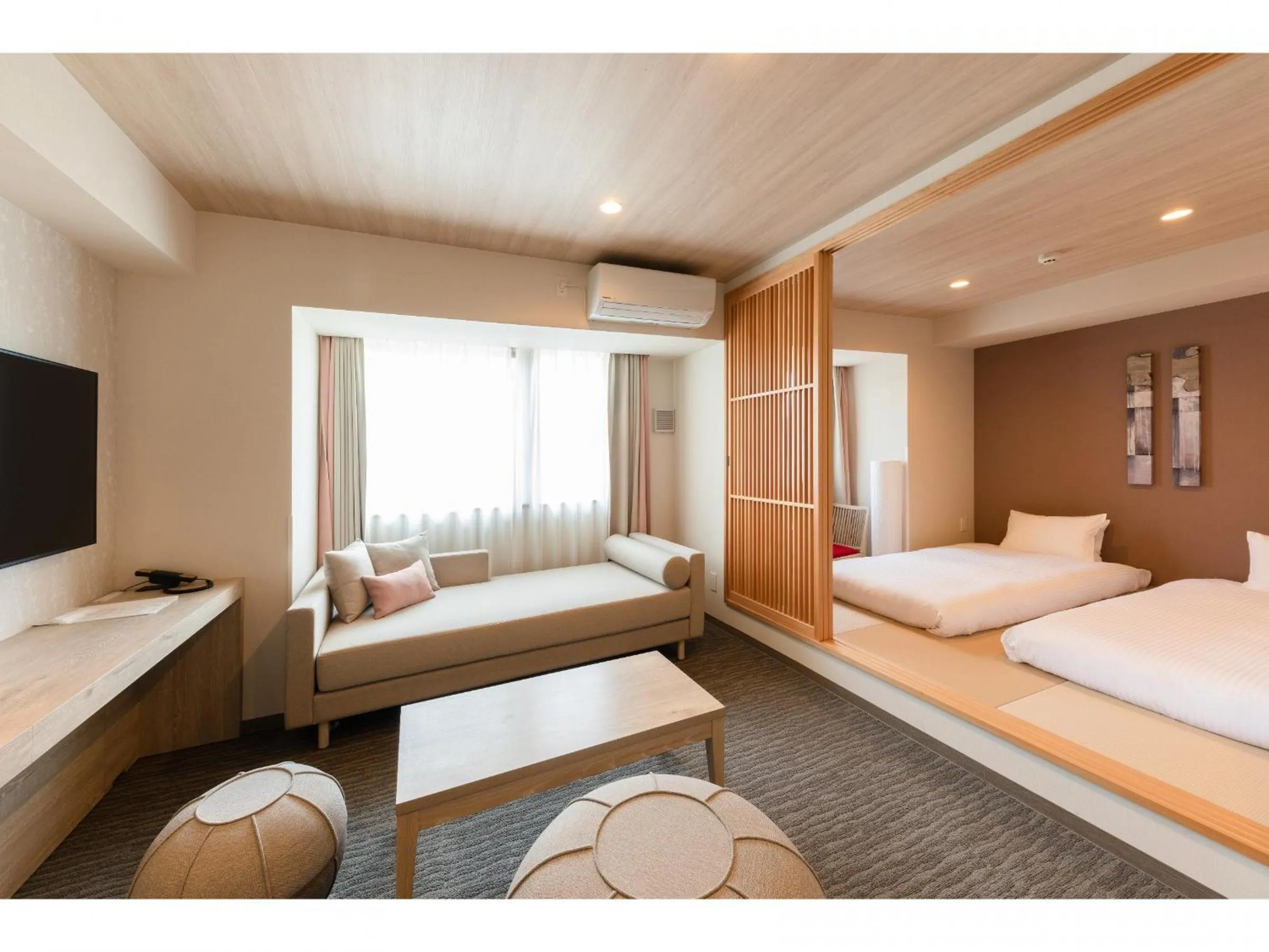 Photo of the whole room, Bed in Hotel Torifito Kashiwanoha