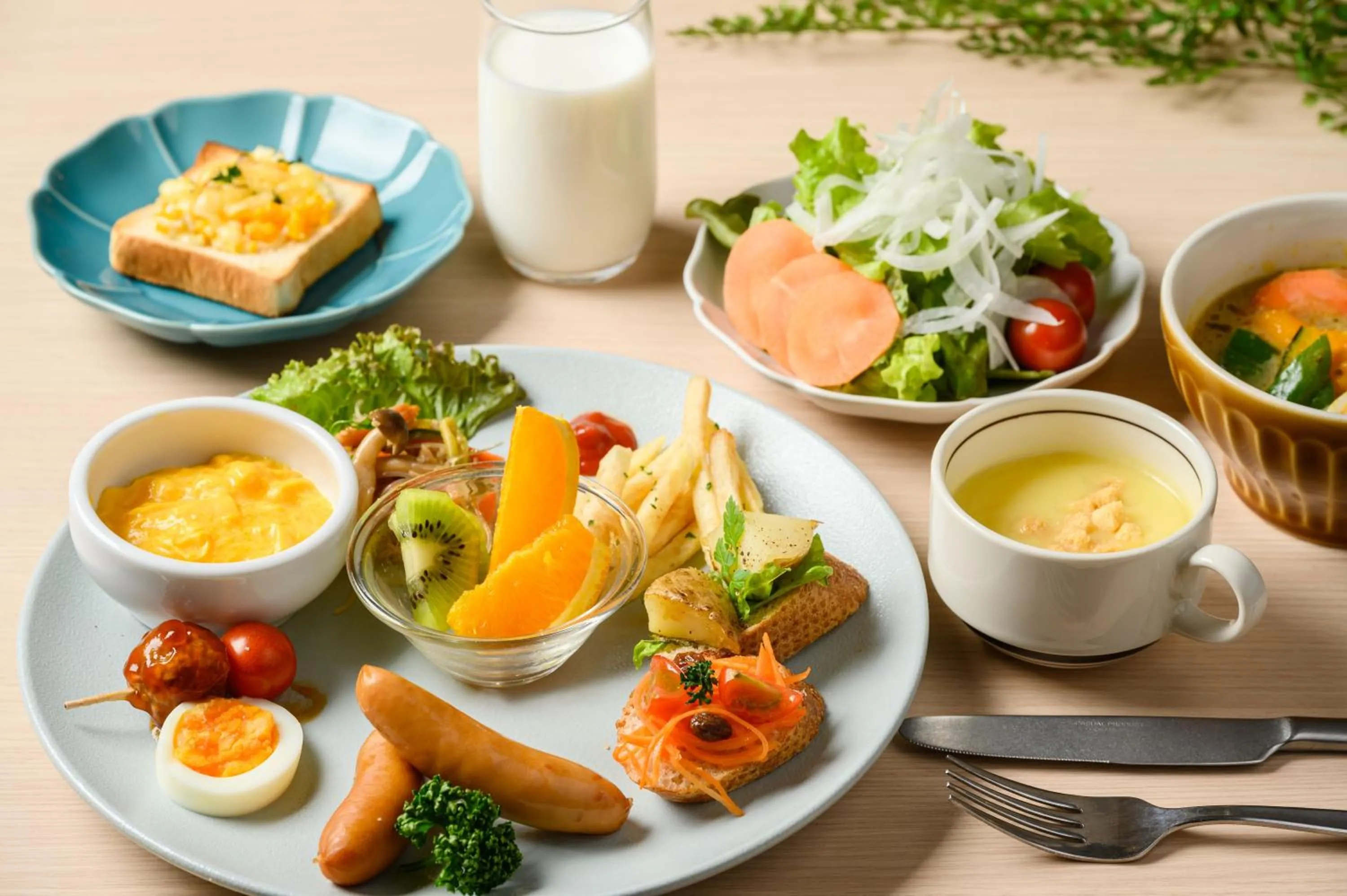 Restaurant/places to eat in Hotel Torifito Kashiwanoha