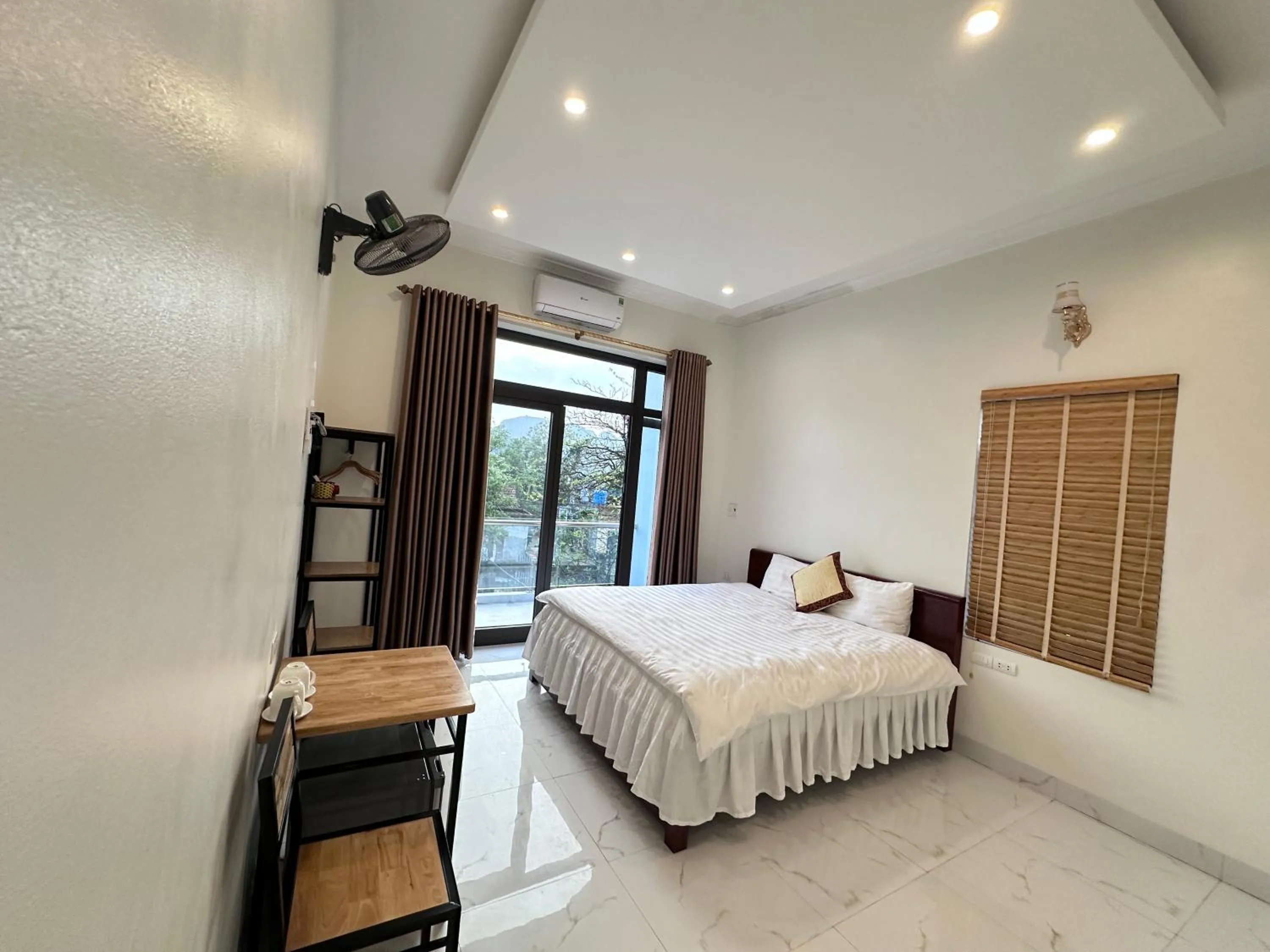 Bed in Hang Mua Sunrise Homestay