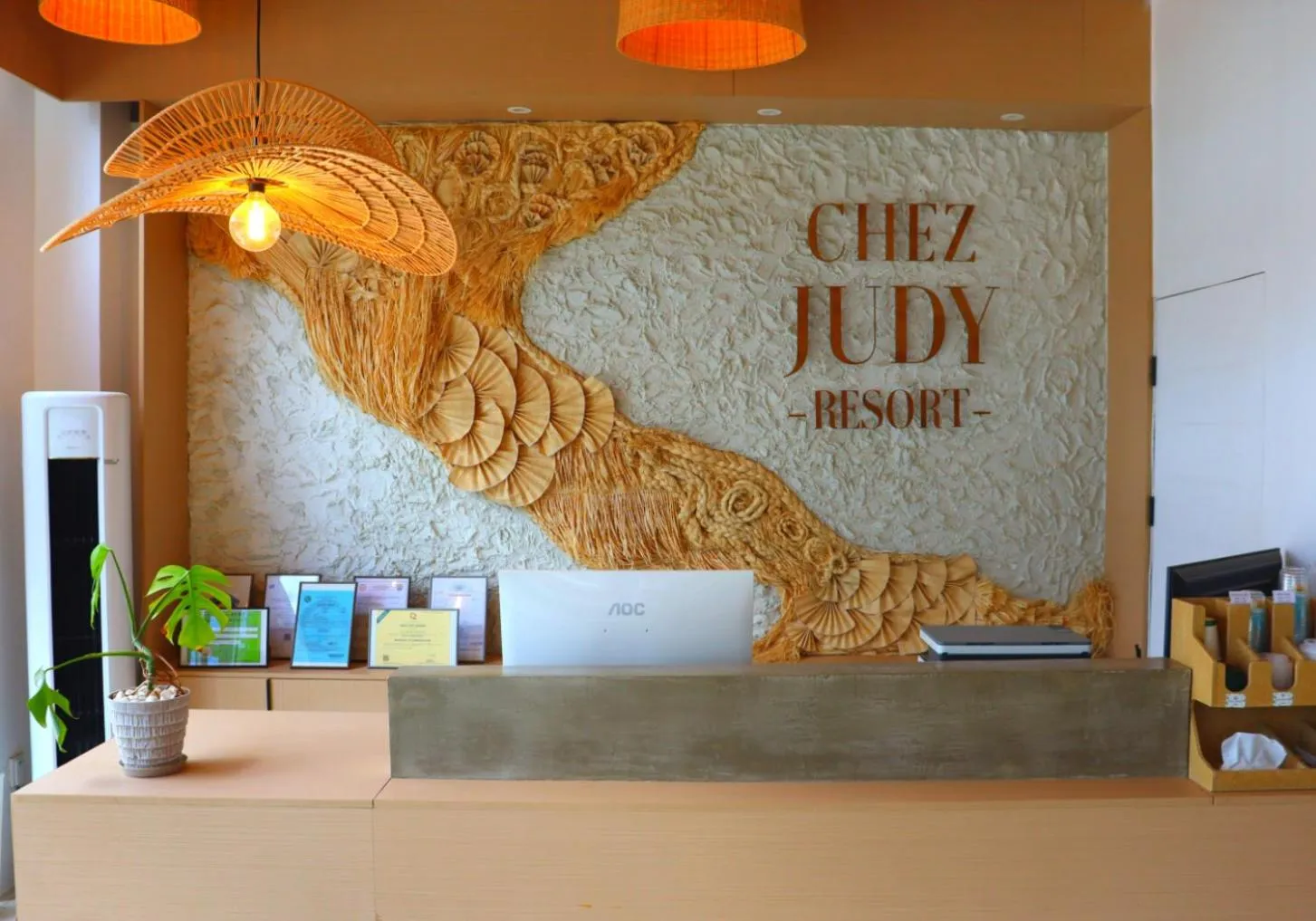 Lobby or reception in Chez Judy Resort