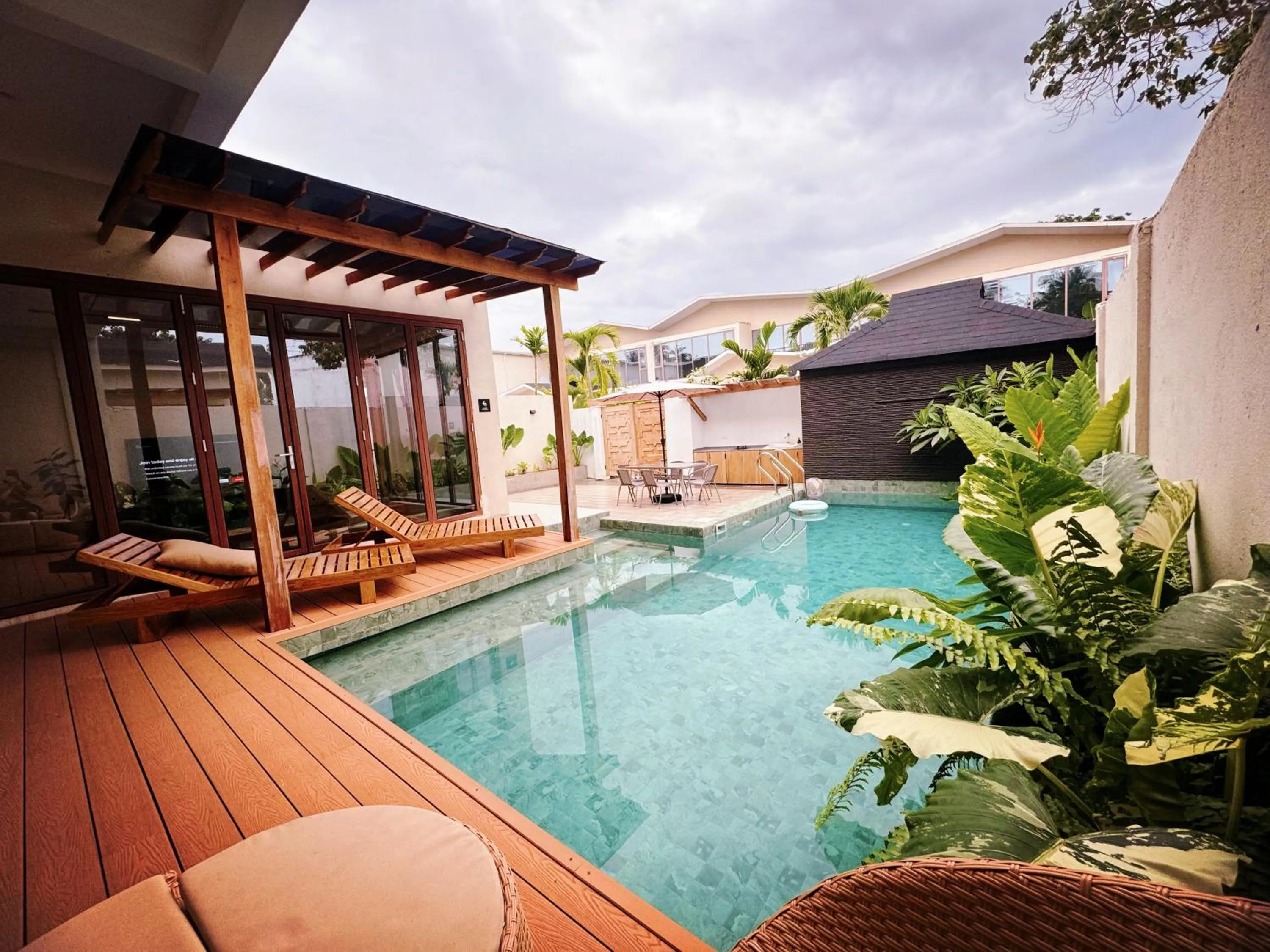 Property building in Chez Judy Resort