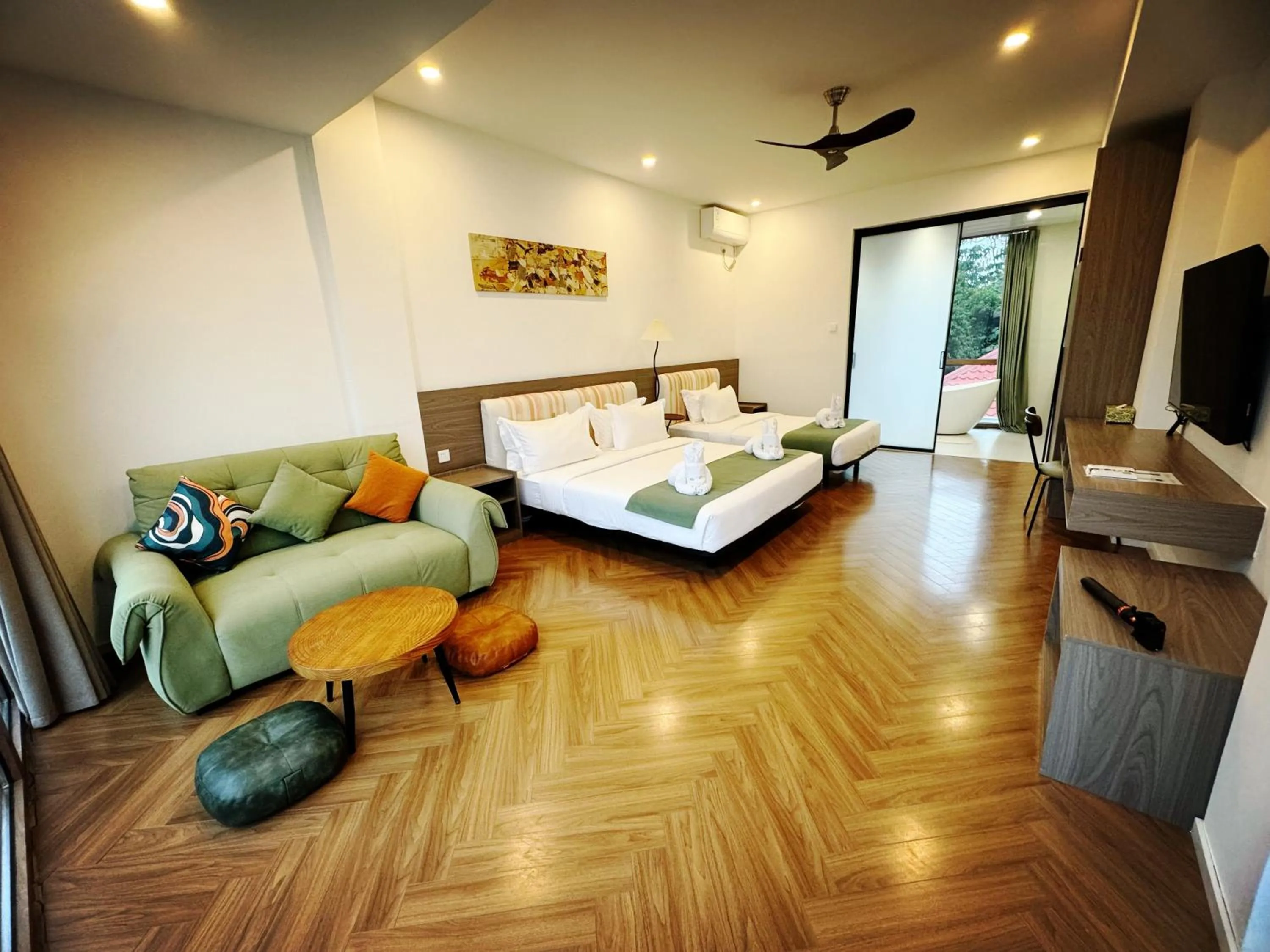 Bedroom, Bed in Chez Judy Resort