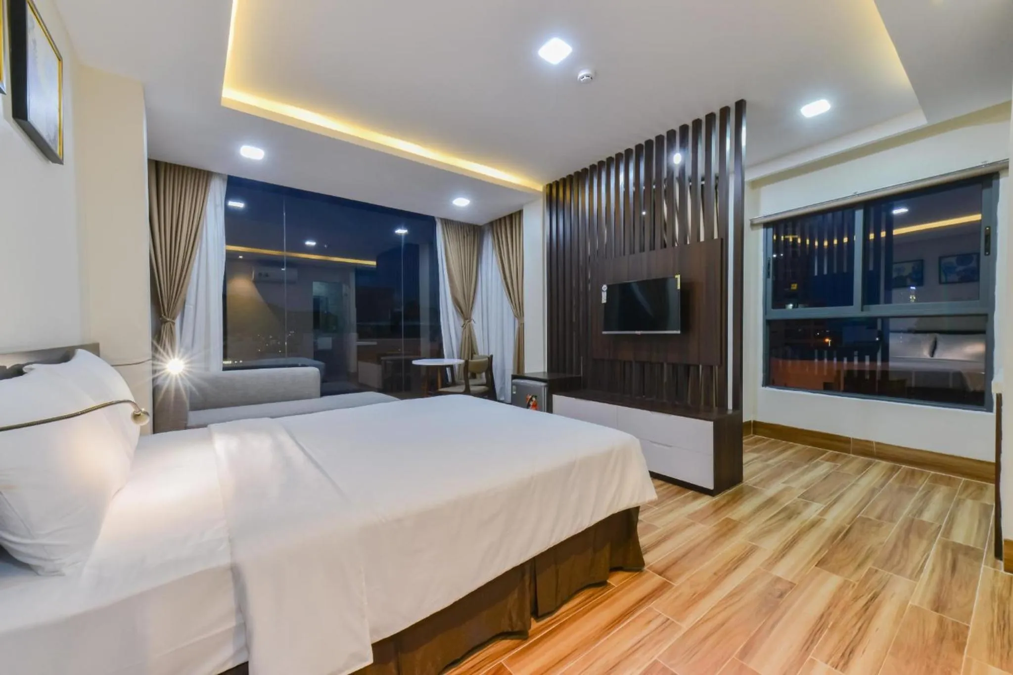 Bed in Yen Vang Hotel & Apartment Nha Trang