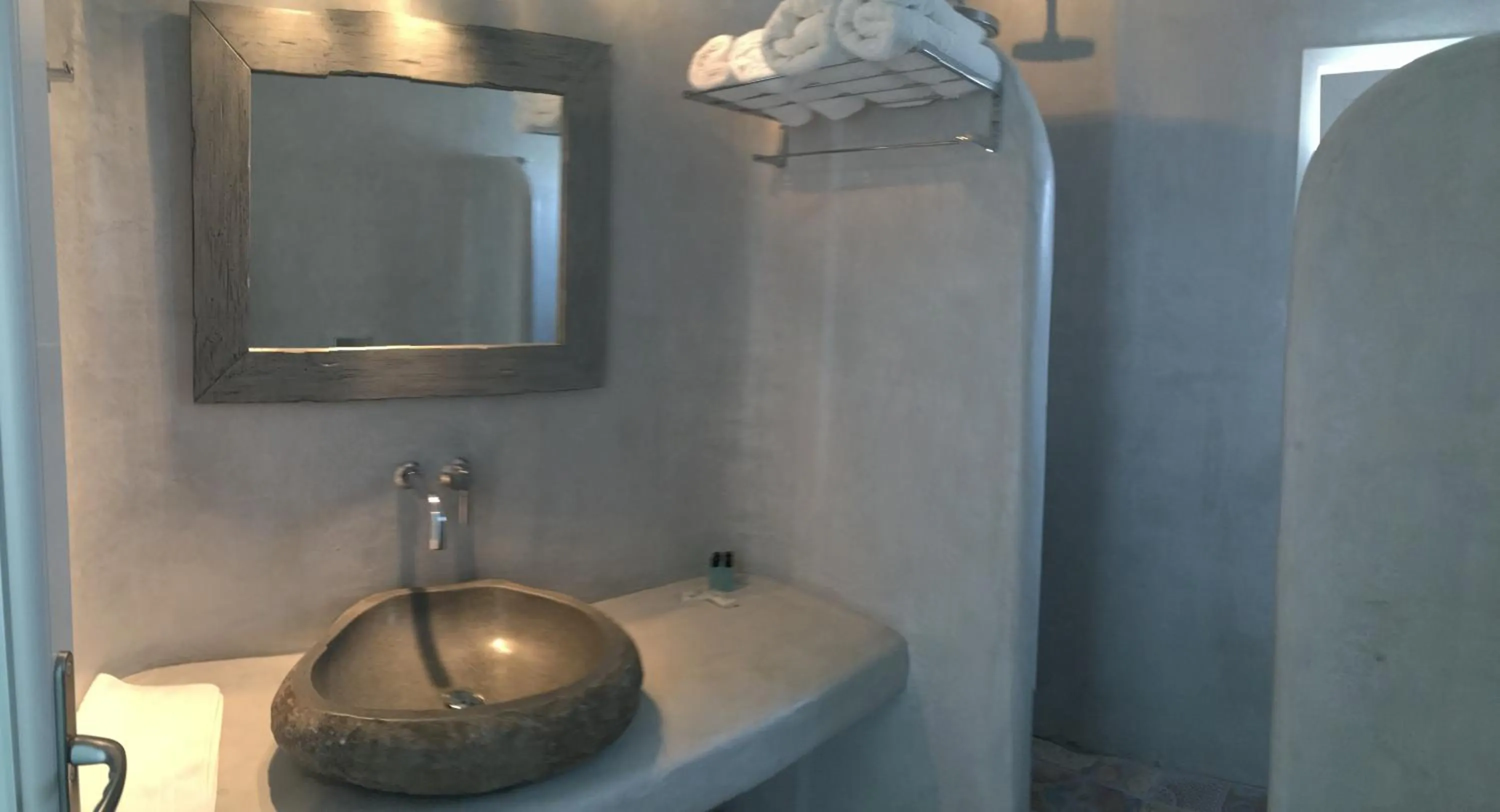 Bathroom in Anna-Maria Mykonos Hotel