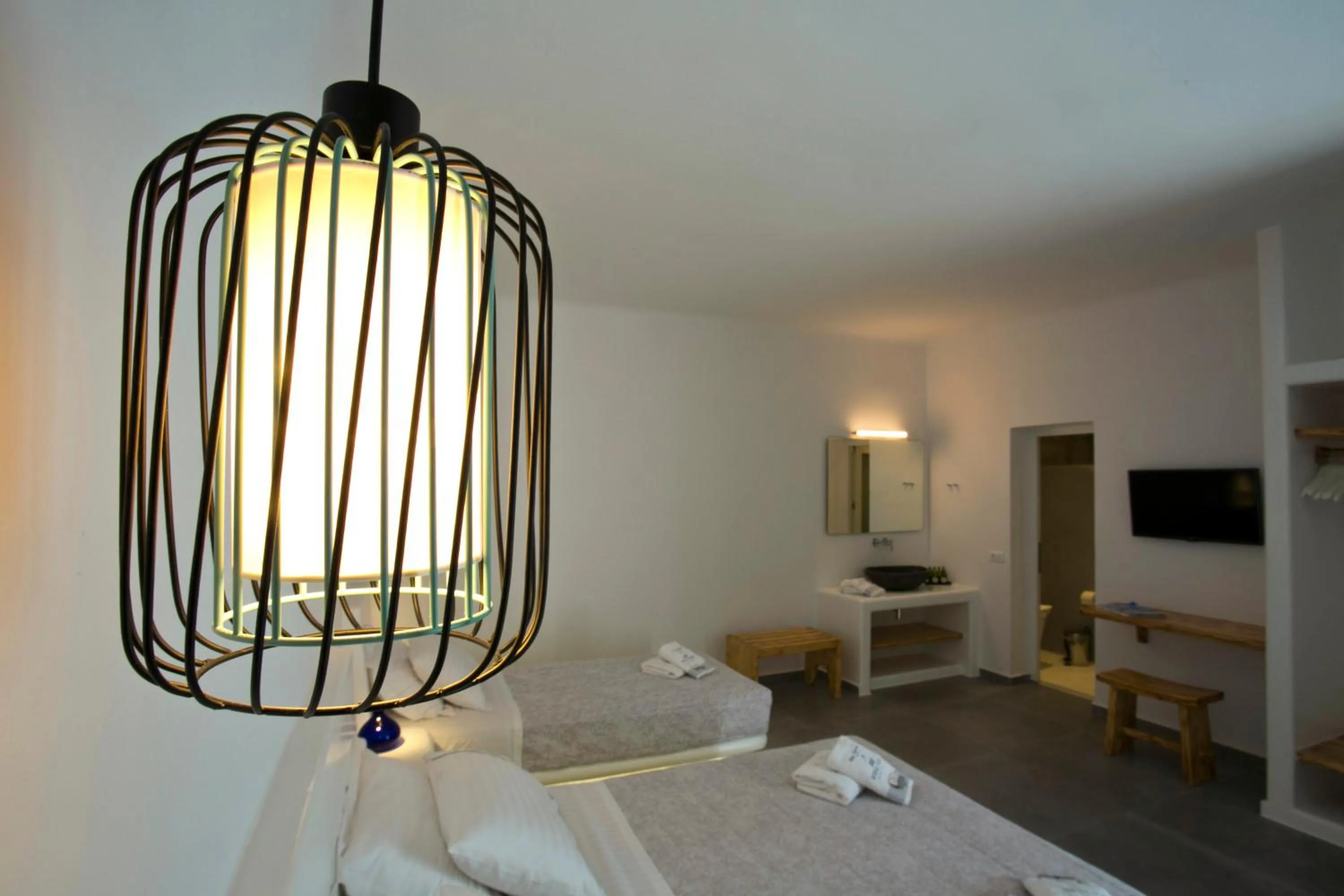 Photo of the whole room, Bed in Anna-Maria Mykonos Hotel