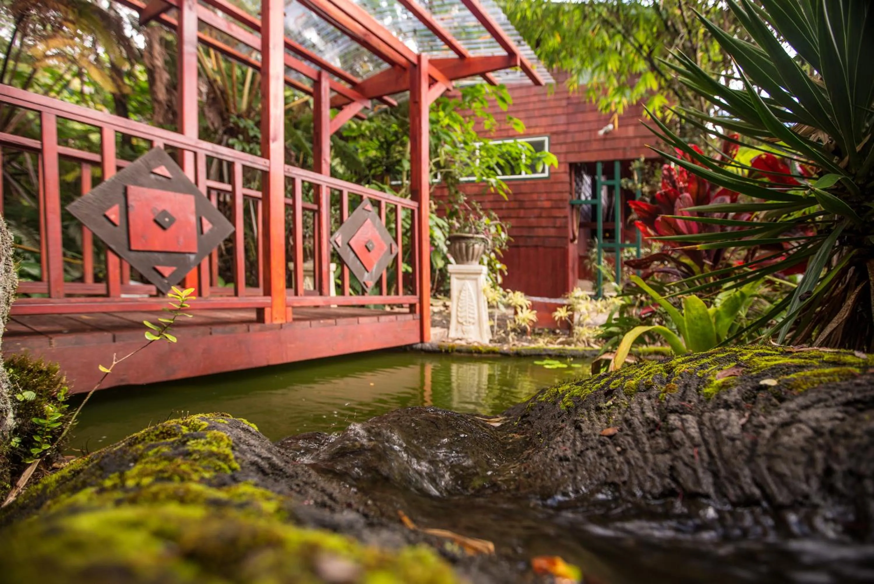 Garden in Chalet Kilauea