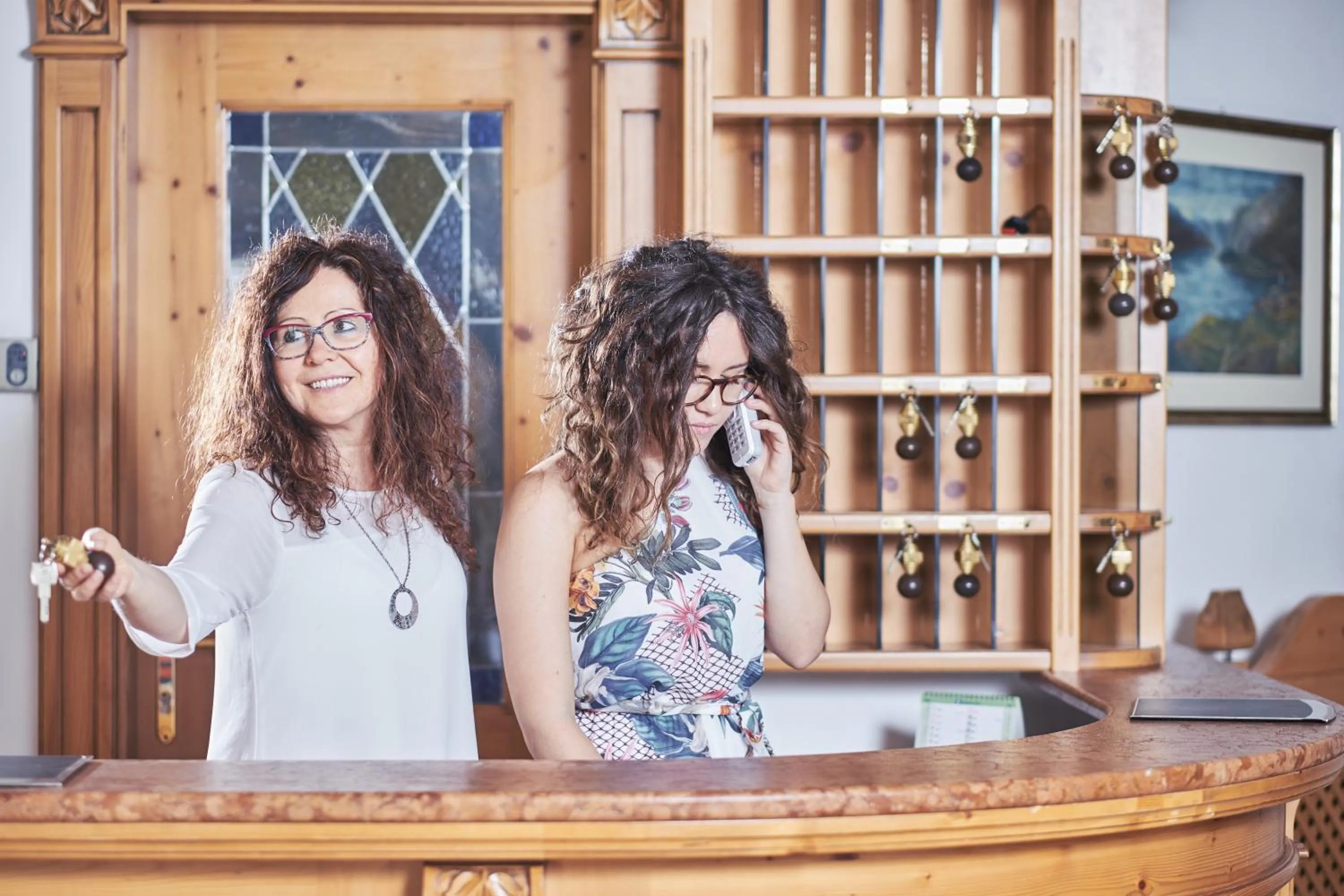 Lobby or reception in Hotel Europa