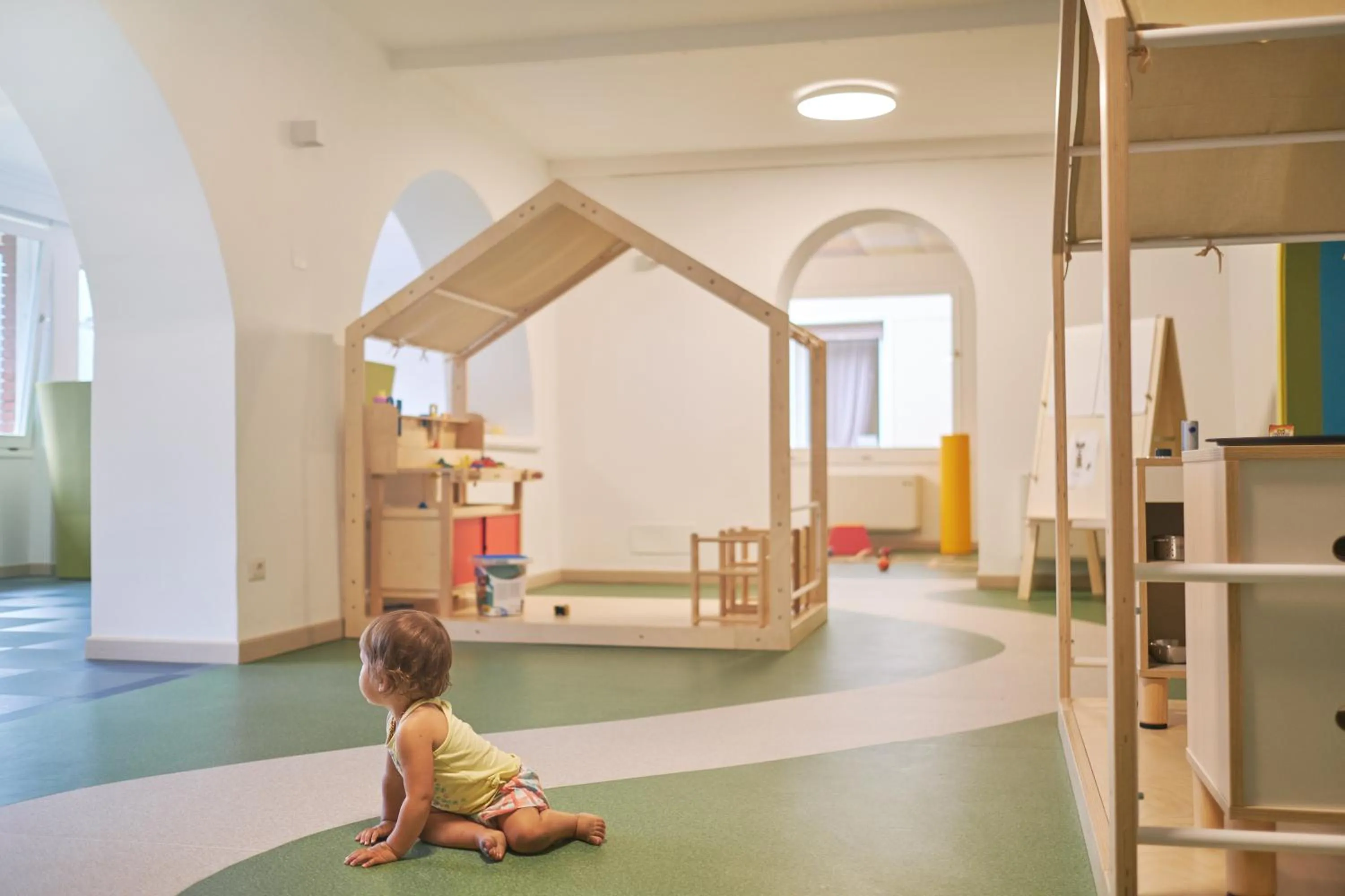 Children play ground in Hotel Europa