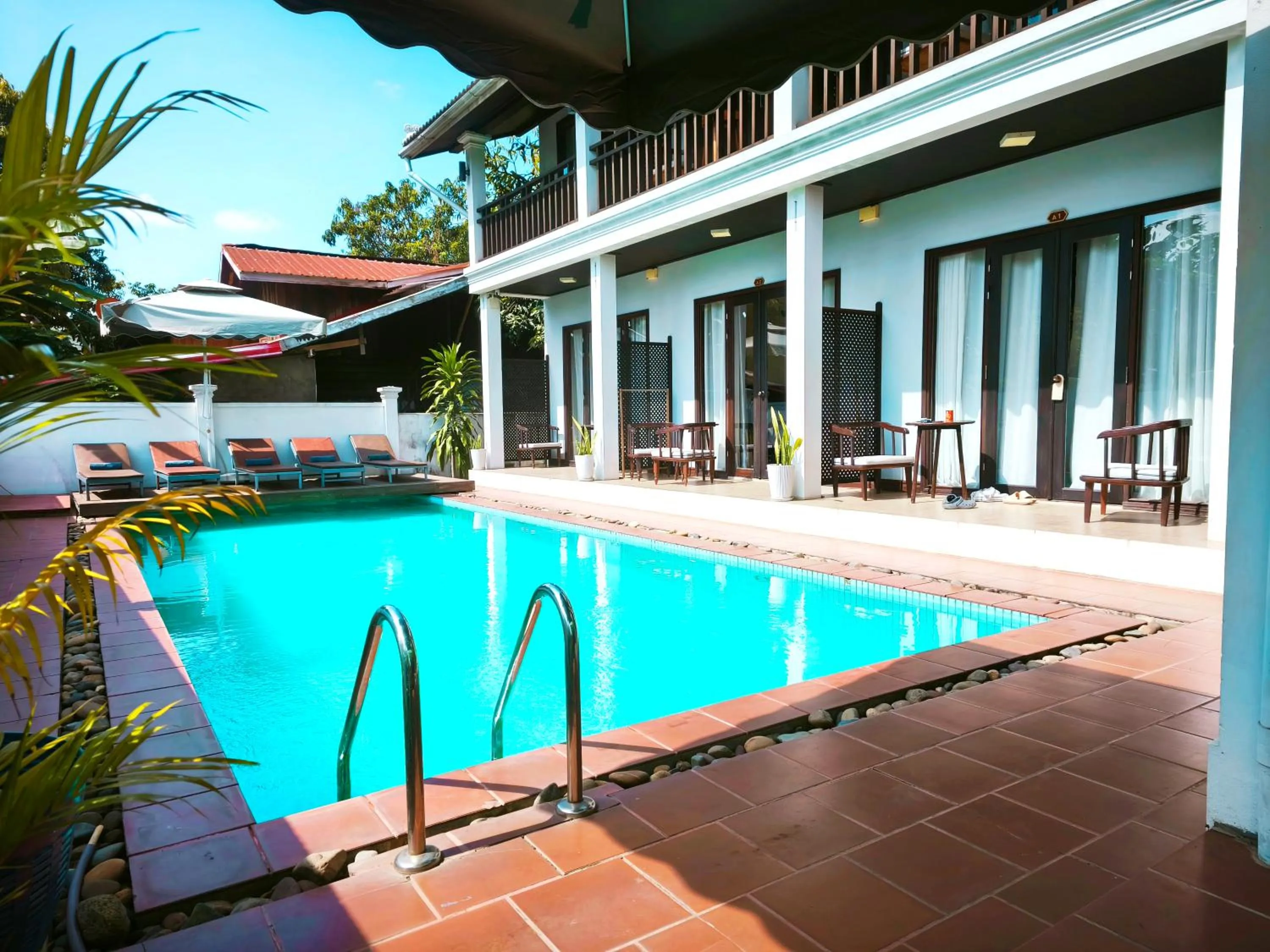 Pool view in Meunna Boutique Hotel