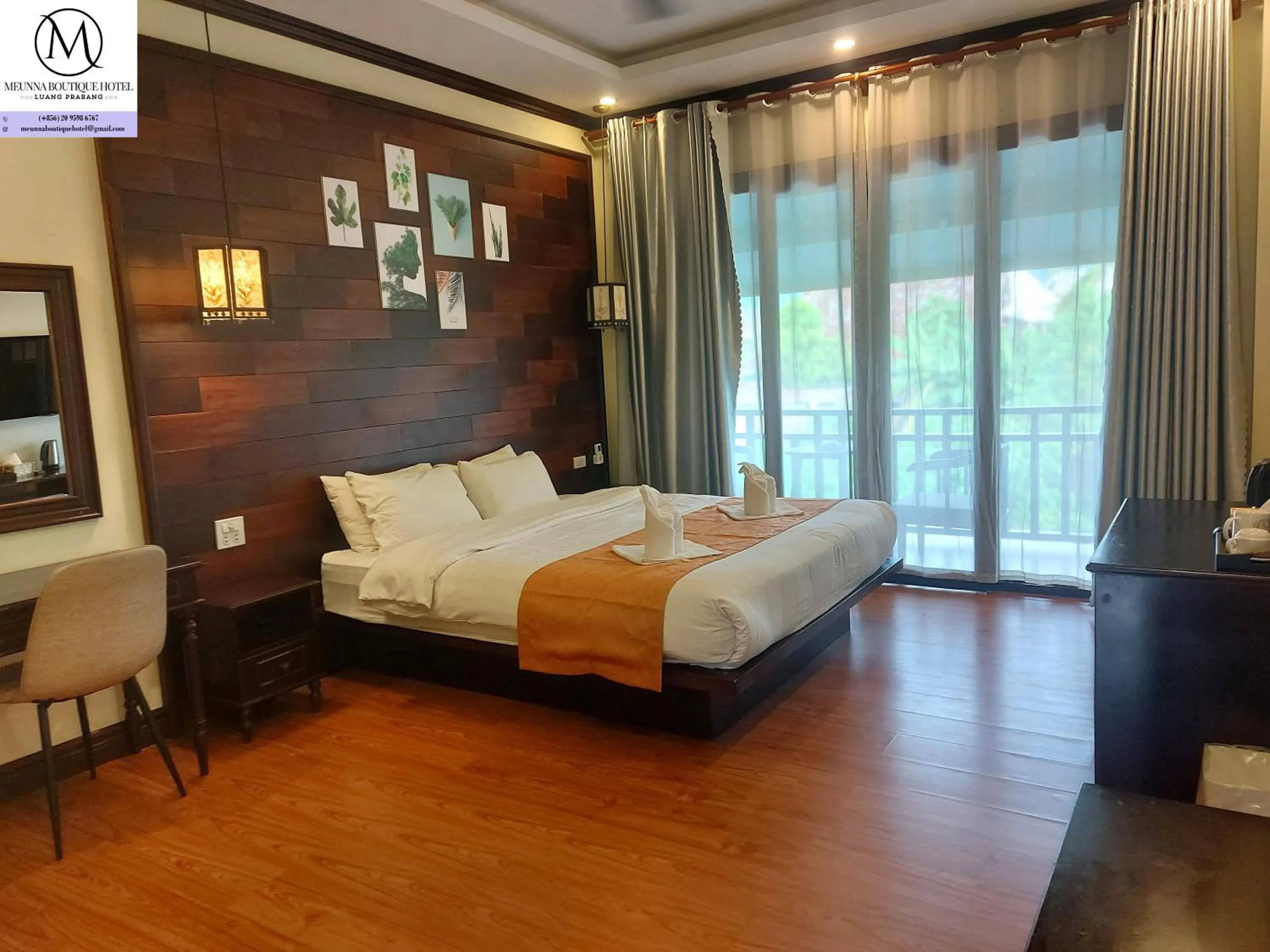 Bed in Meunna Boutique Hotel
