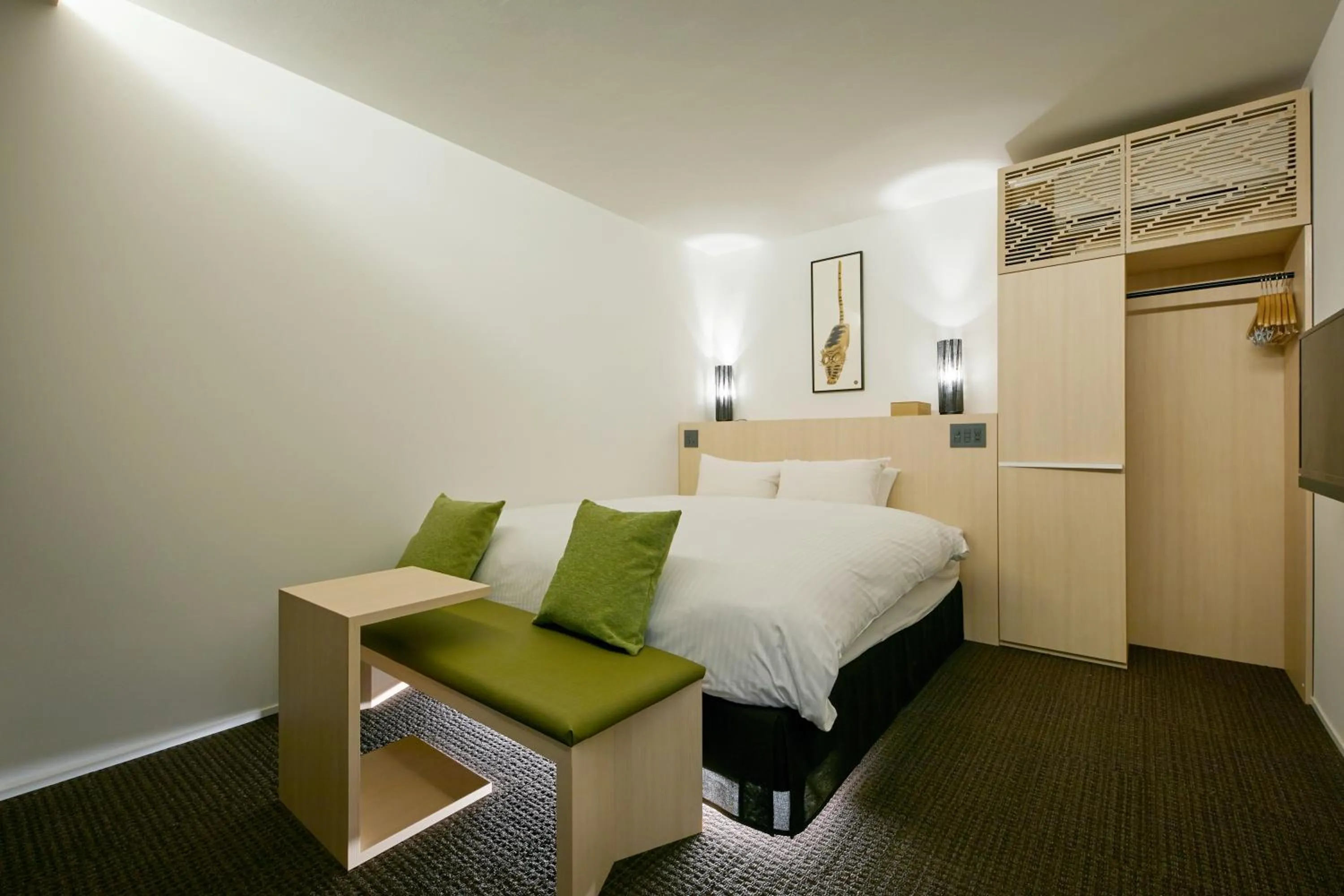 Bed in HOTEL KYOTOLOGY