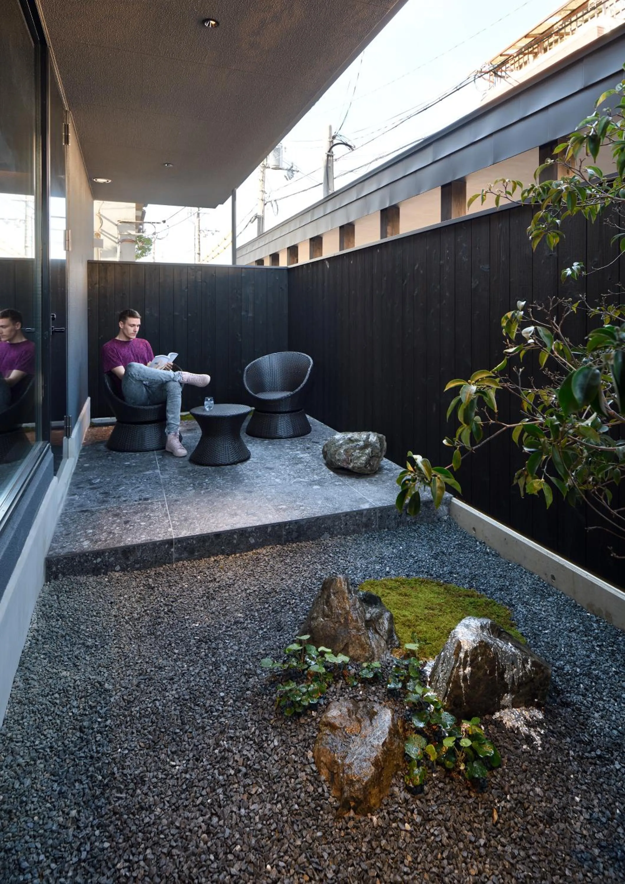 Garden view in HOTEL KYOTOLOGY