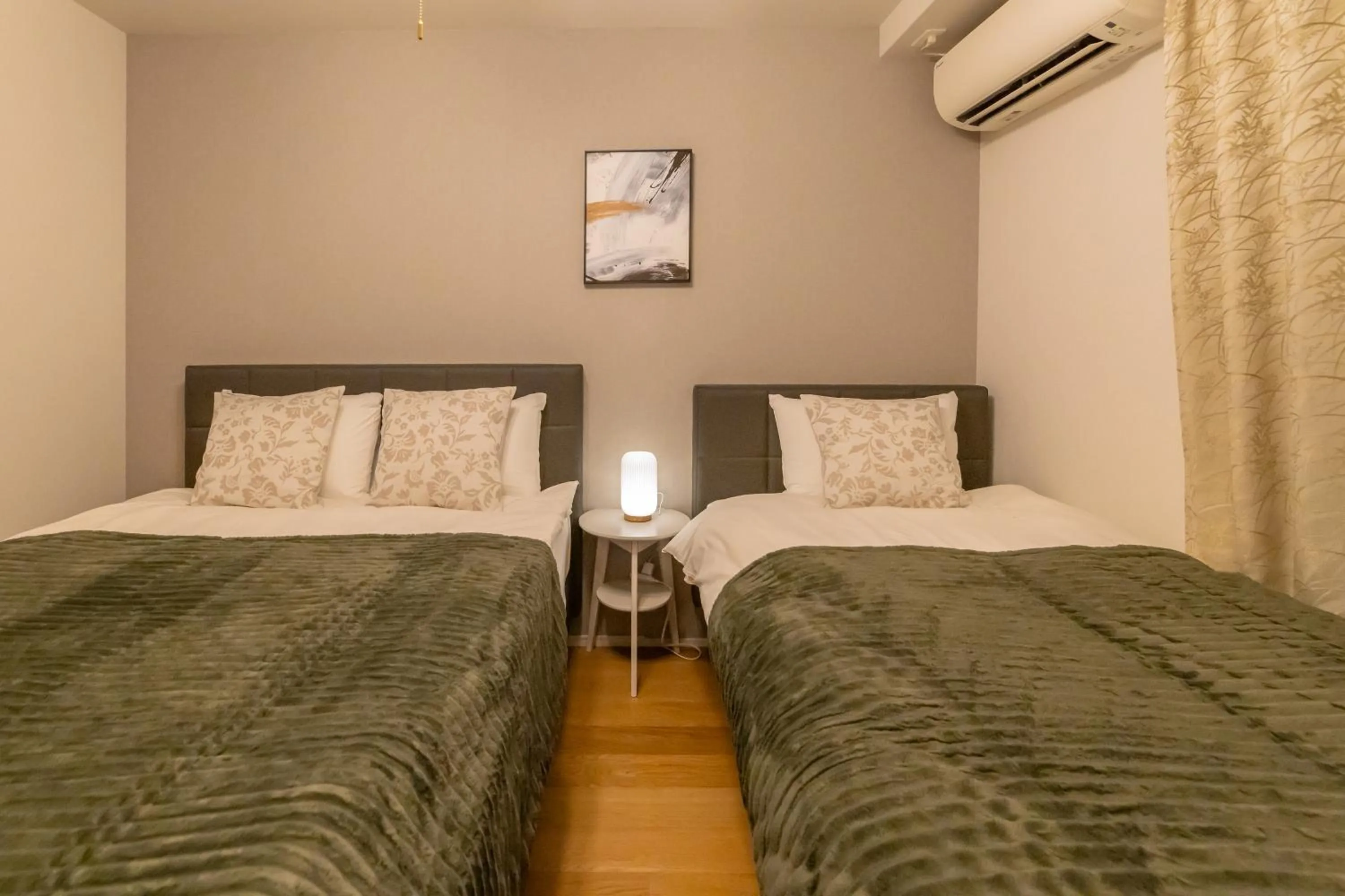 Bed in Shin-Imamiya Grand F